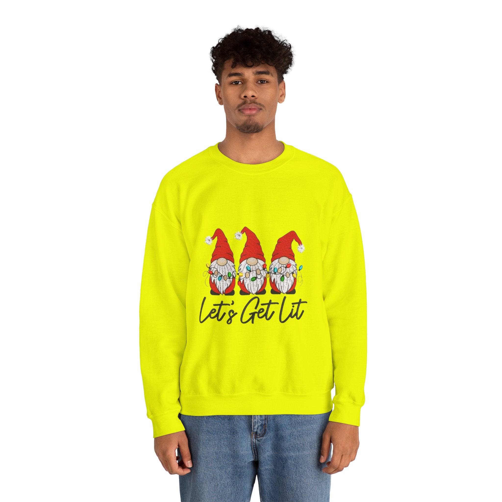 Let's Get Lit Unisex Heavy Blend™ Crewneck Sweatshirt