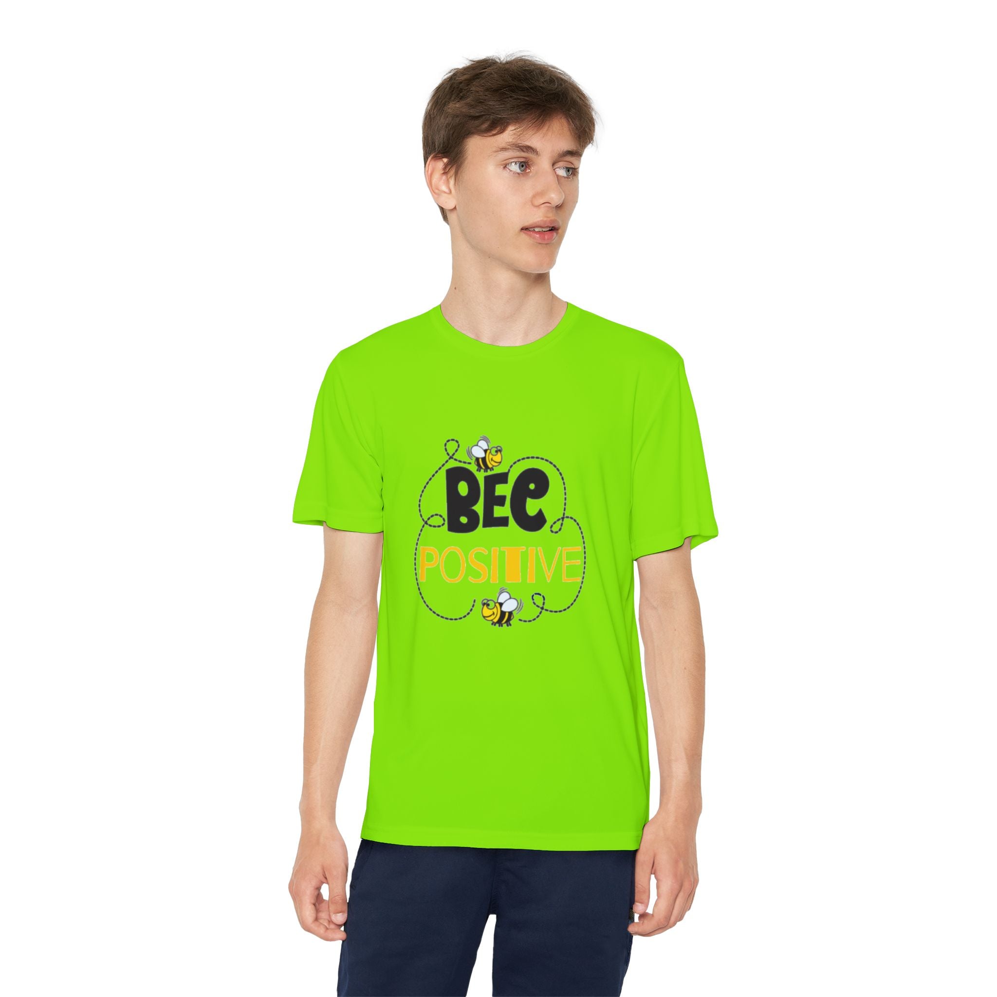Bee Positive Youth Short Sleeve Competitor T-Shirt