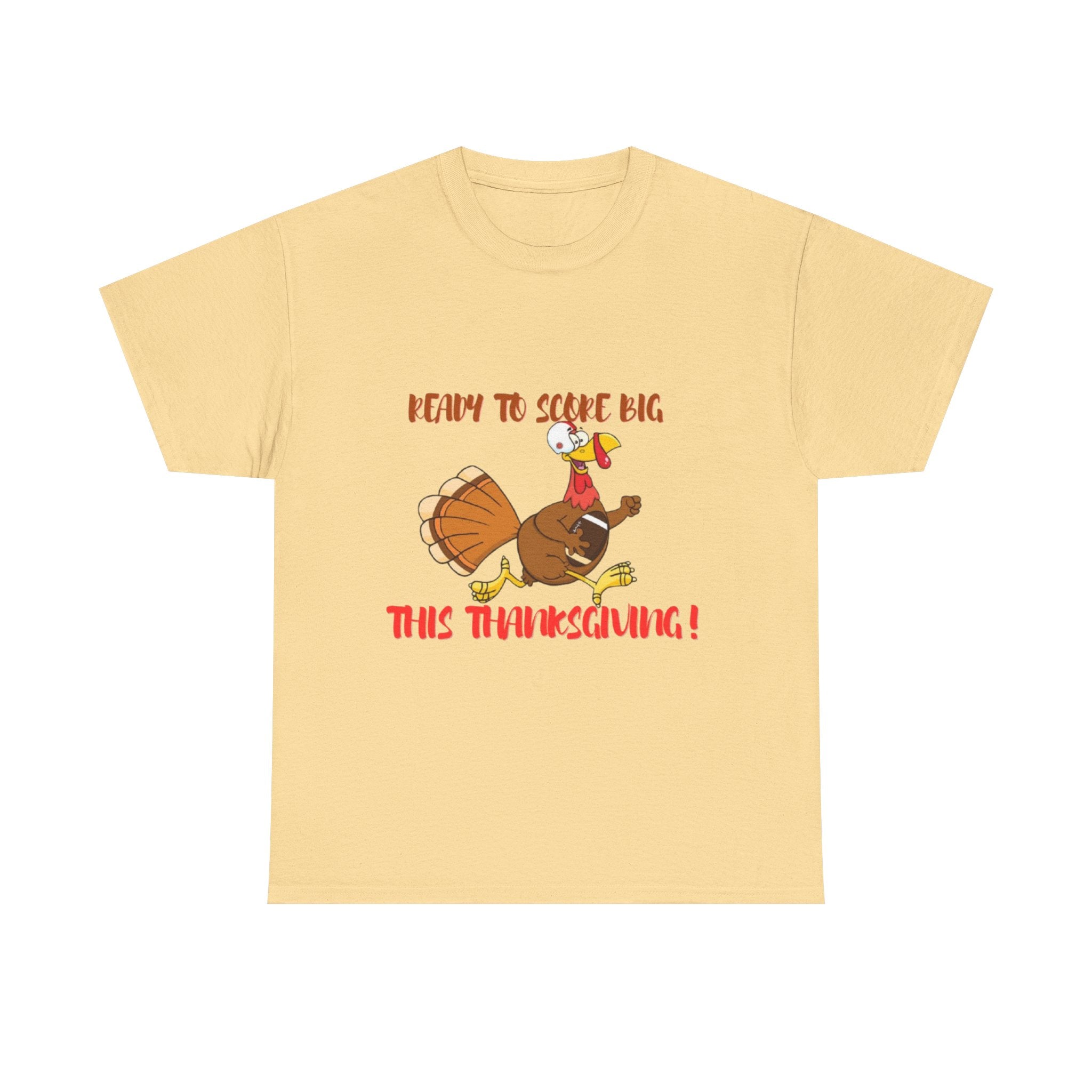 Ready To Score Big This Thanksgiving Unisex Heavy Cotton T-Shirt