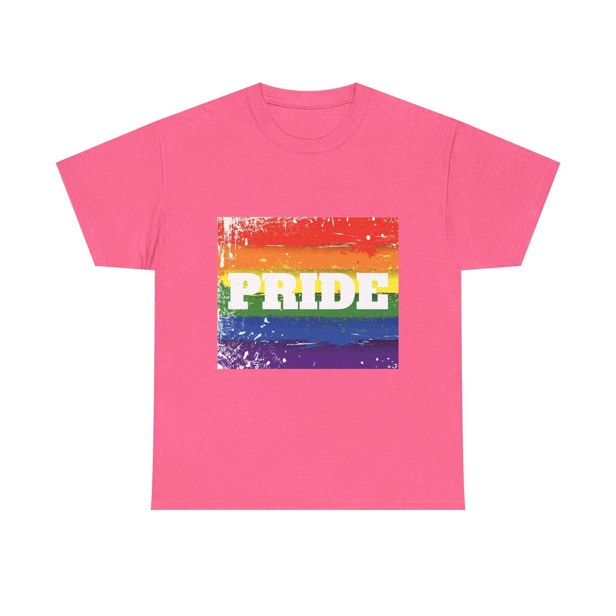 Pride Rainbow Unisex Heavy Cotton T-Shirt