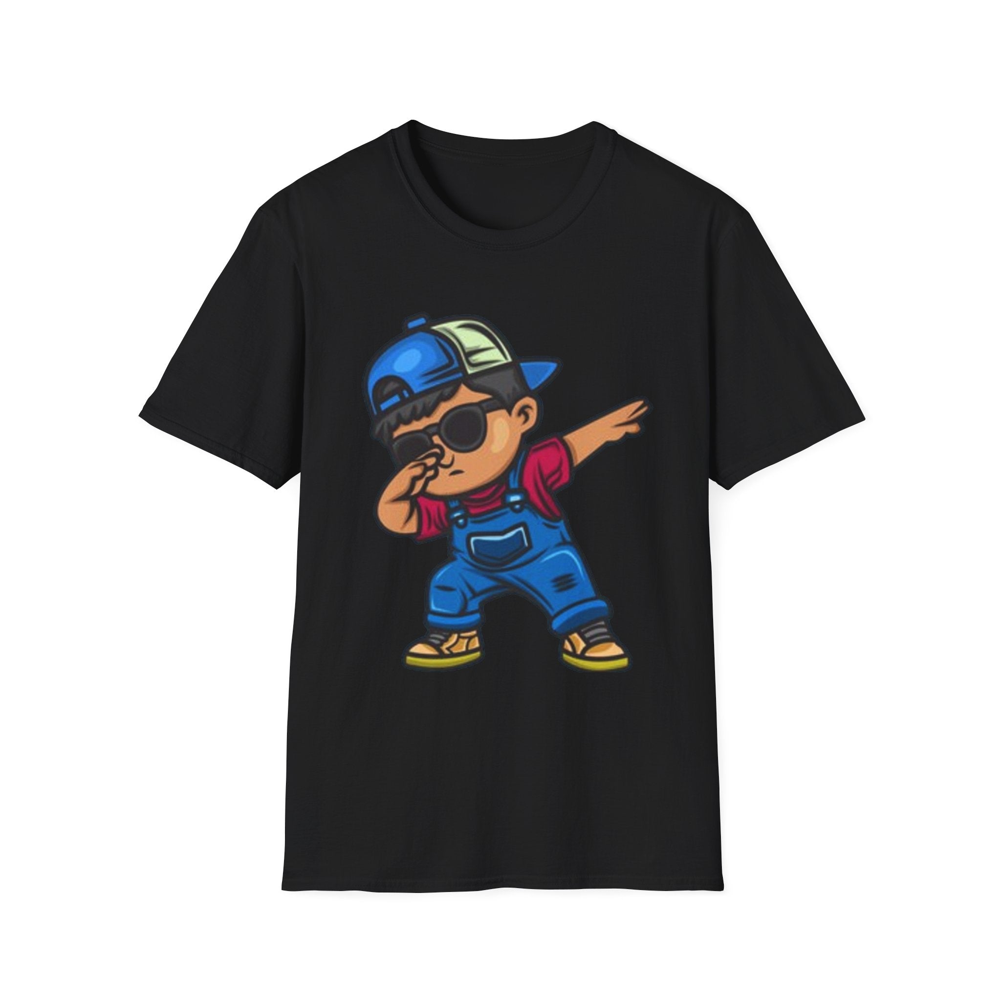 Cool Kid Dabbing Unisex Softstyle T-Shirt