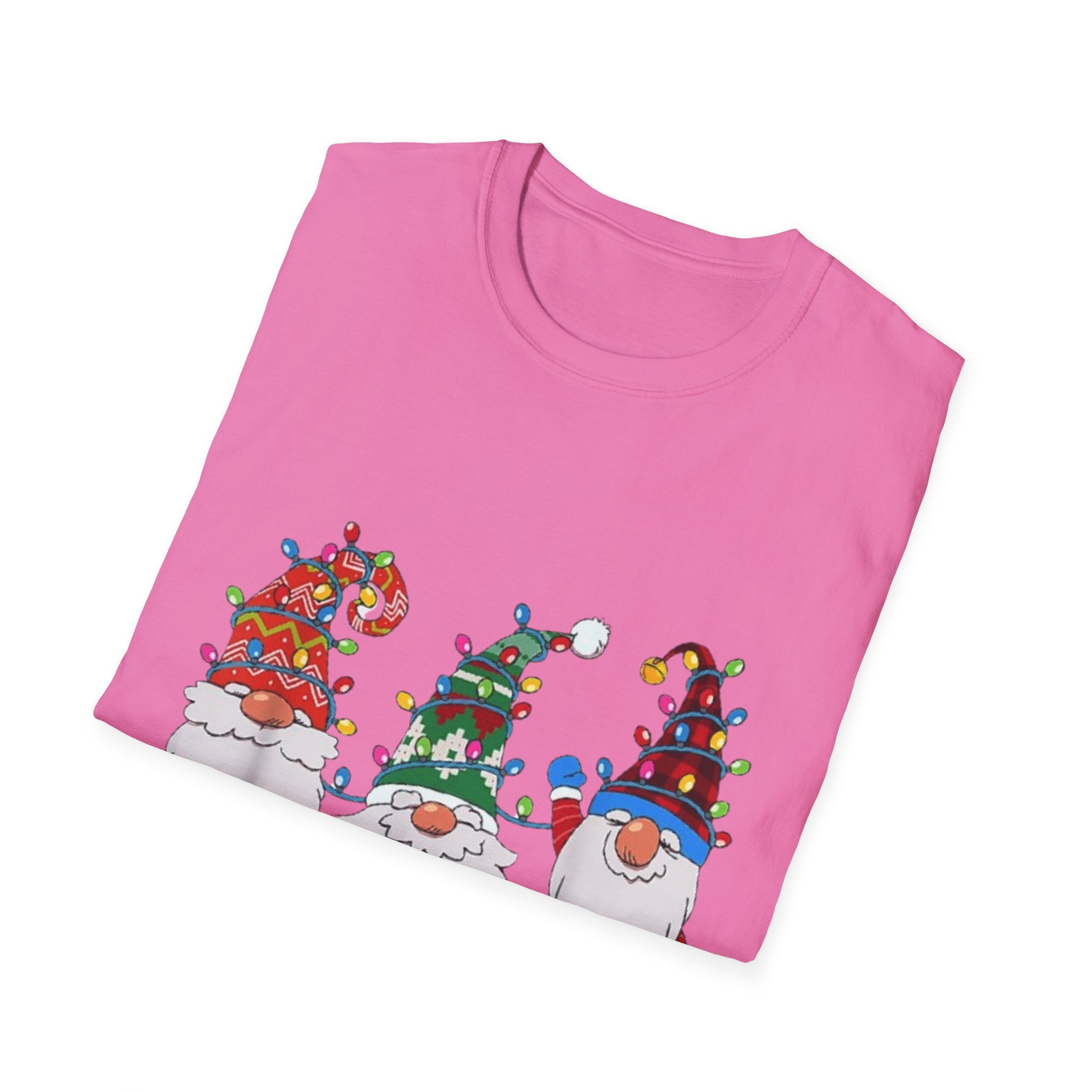 Christmas Gnome Unisex Softstyle T-Shirt