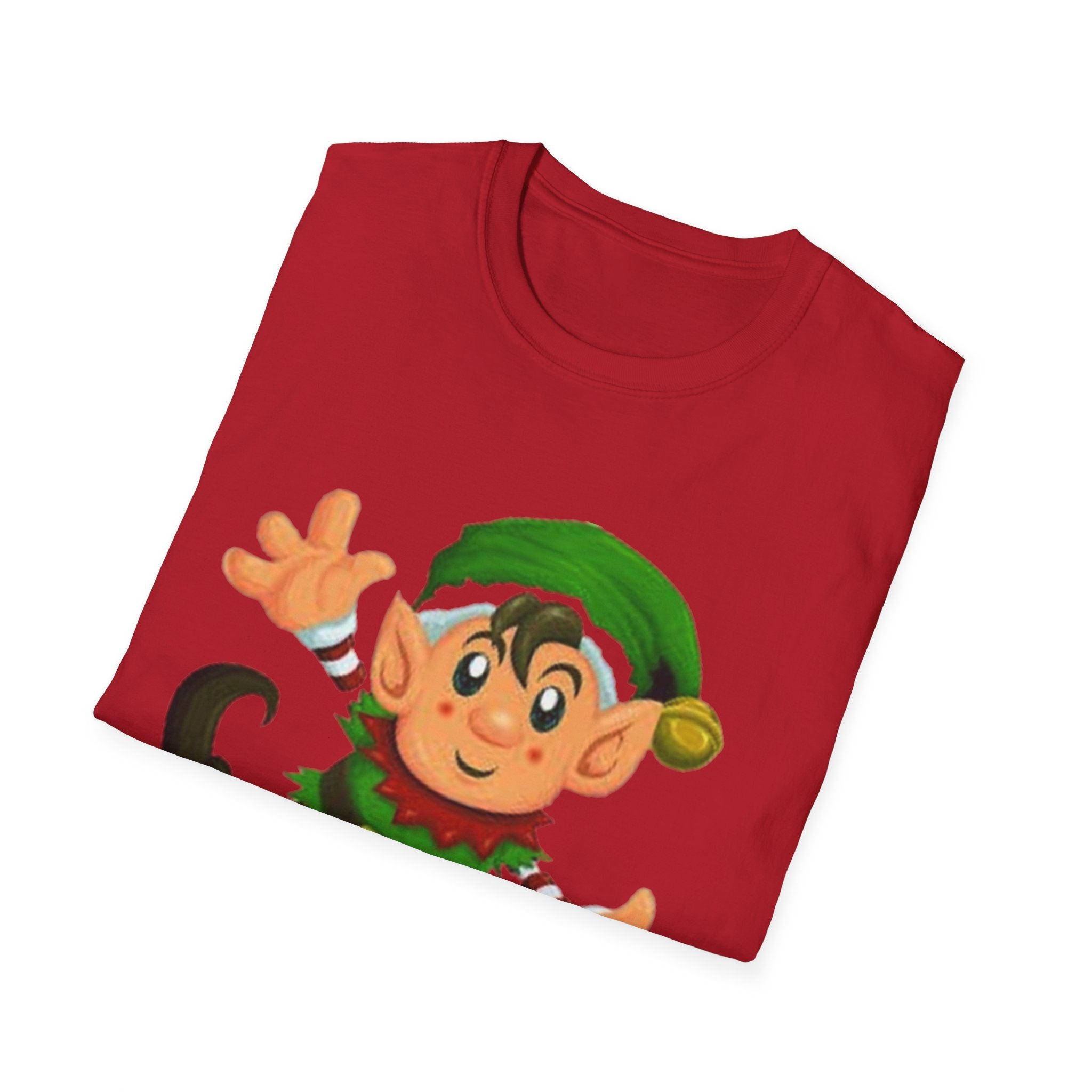 Christmas Elf Unisex Softstyle T-Shirt