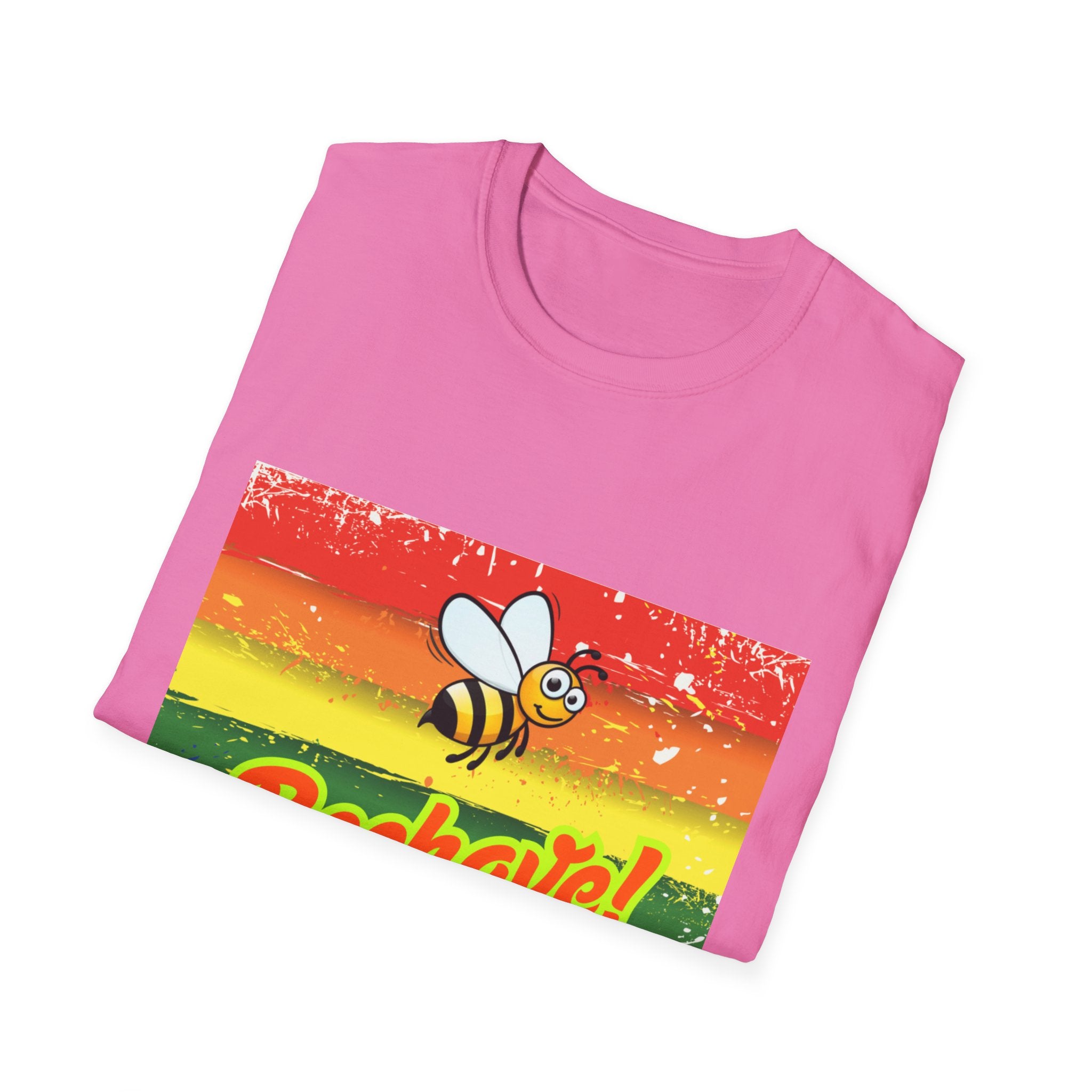Beehave Rainbow Unisex Softstyle T-Shirt