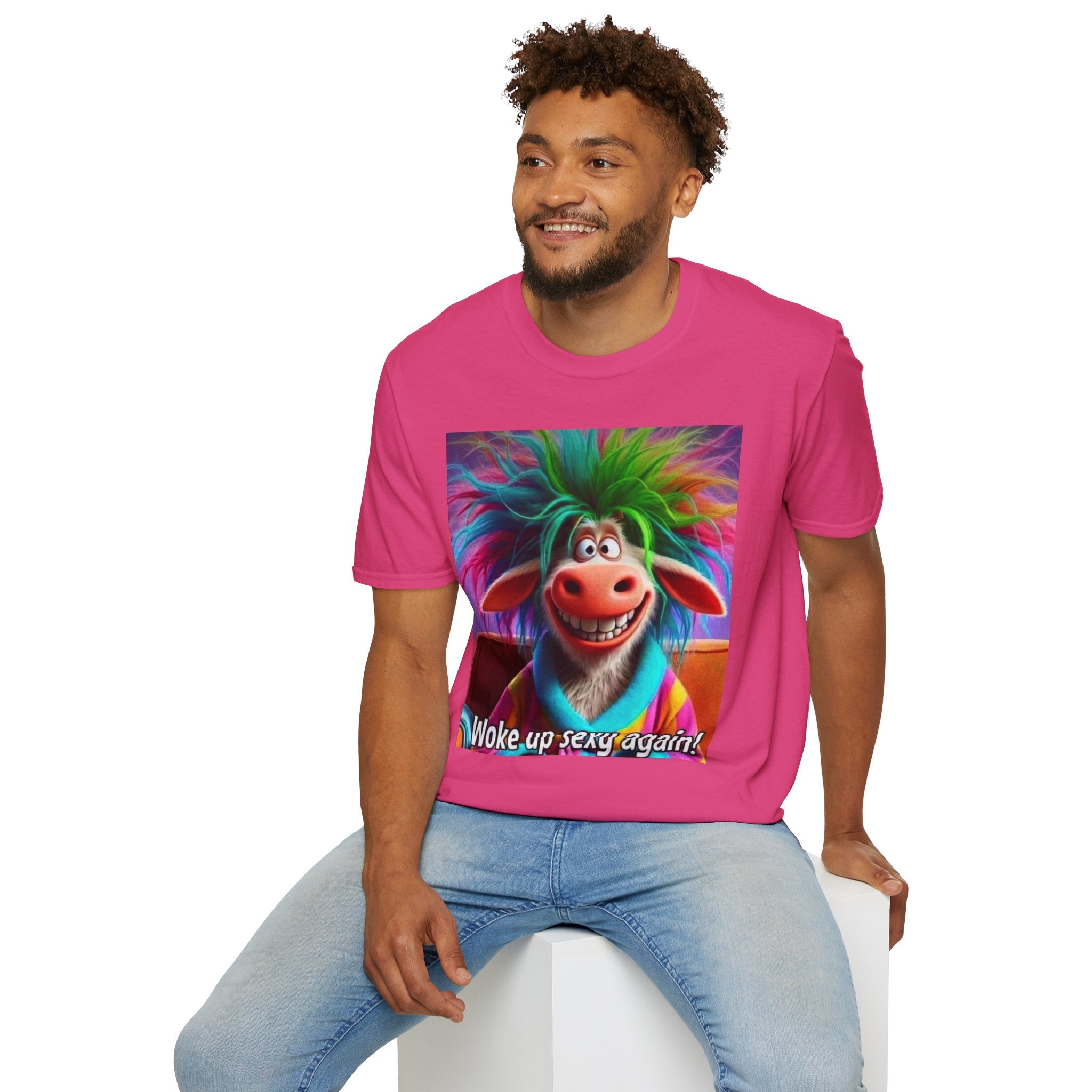 Woke Up Sexy Again Unisex Softstyle T-Shirt