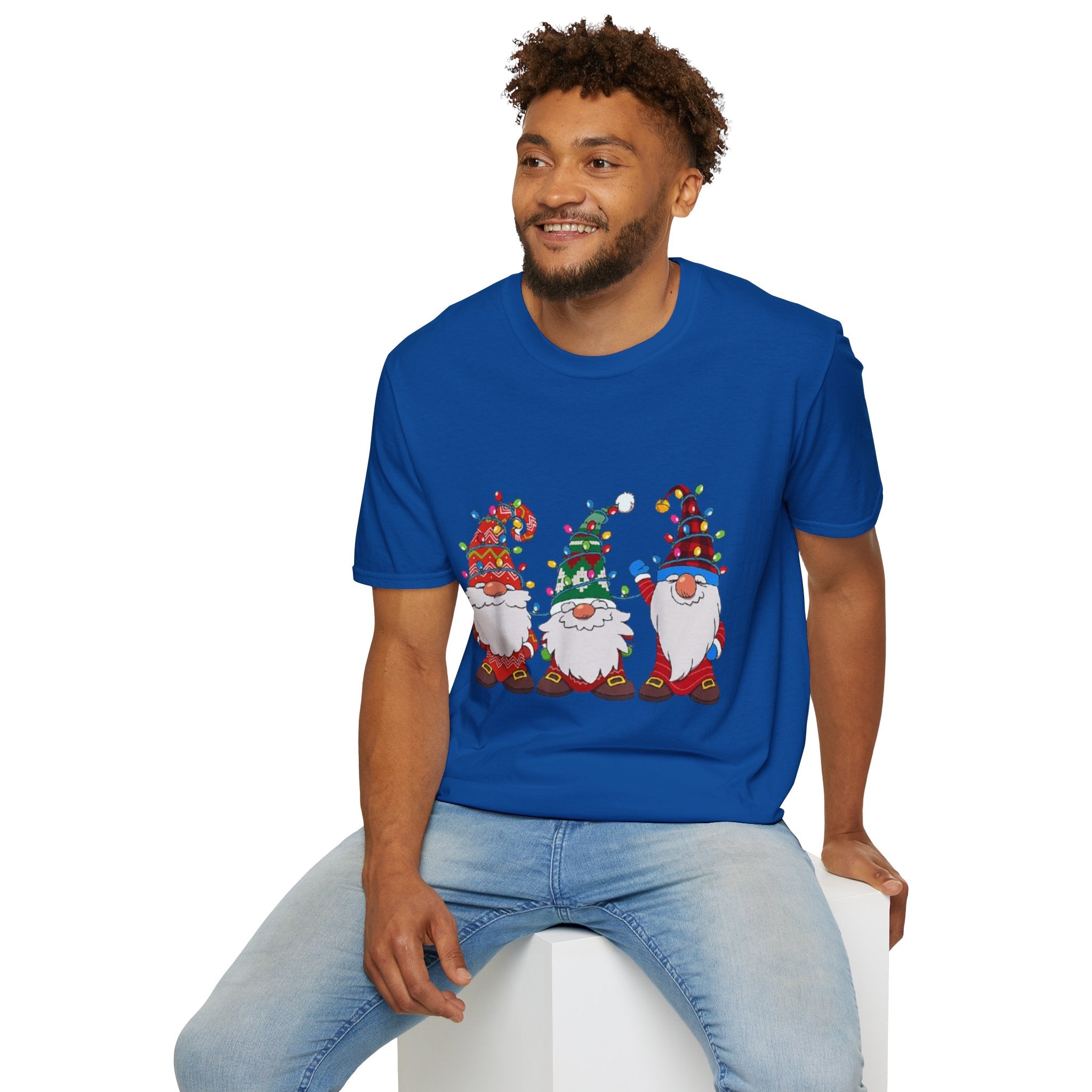 Christmas Gnome Unisex Softstyle T-Shirt
