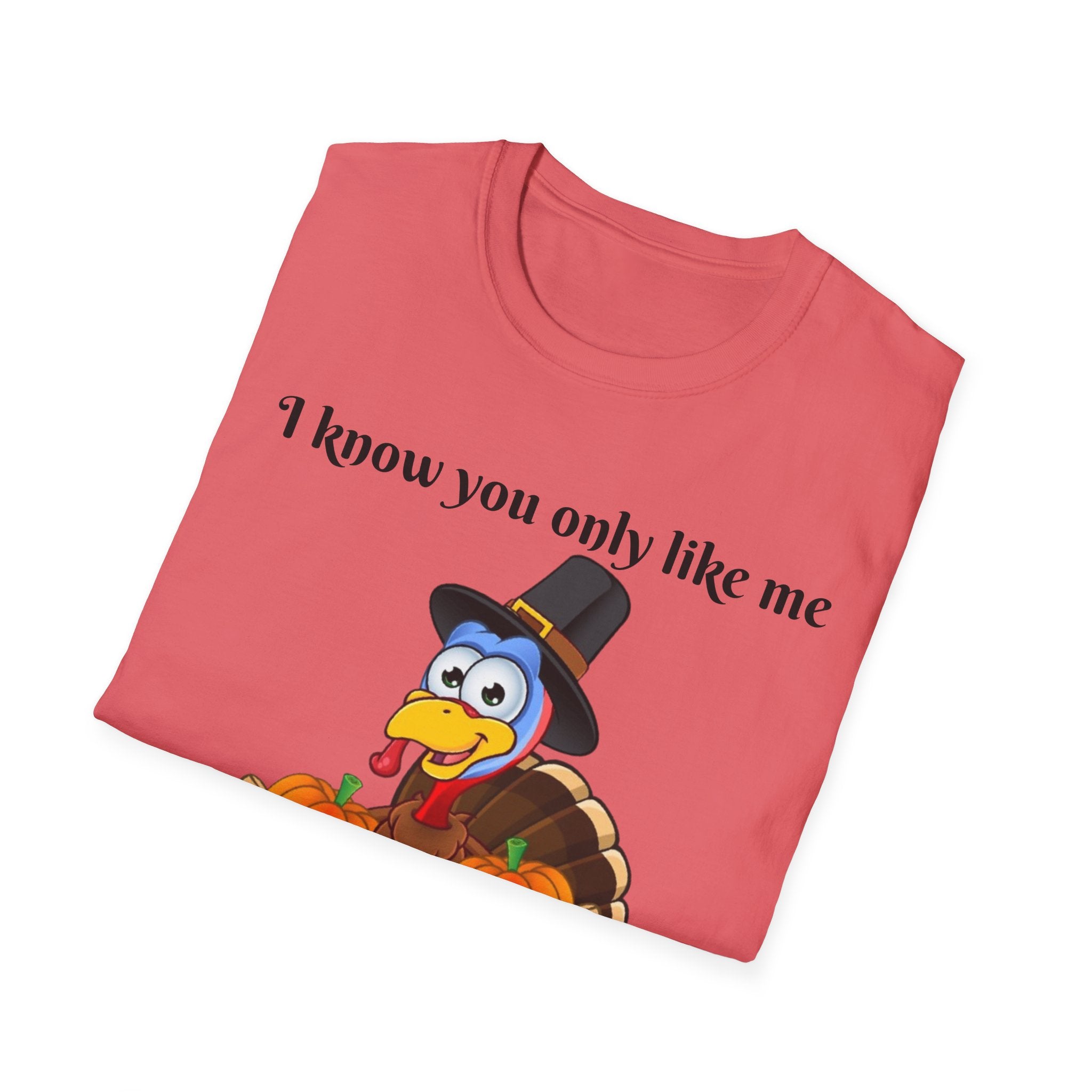 I Know You Only Like Me For My Breasts Unisex Softstyle T-Shirt