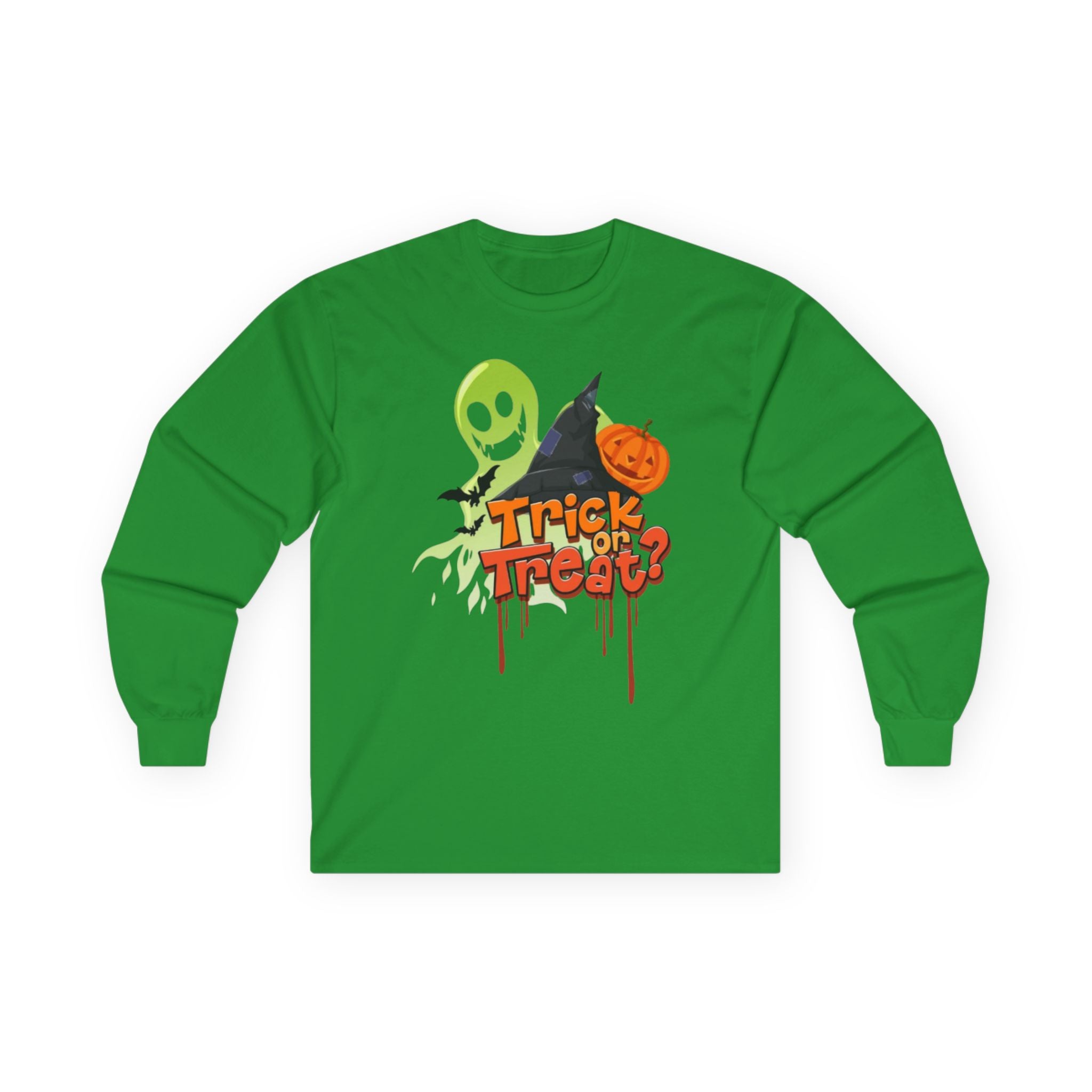 Halloween Trick or Treat Unisex Ultra Cotton Long Sleeve T-Shirt