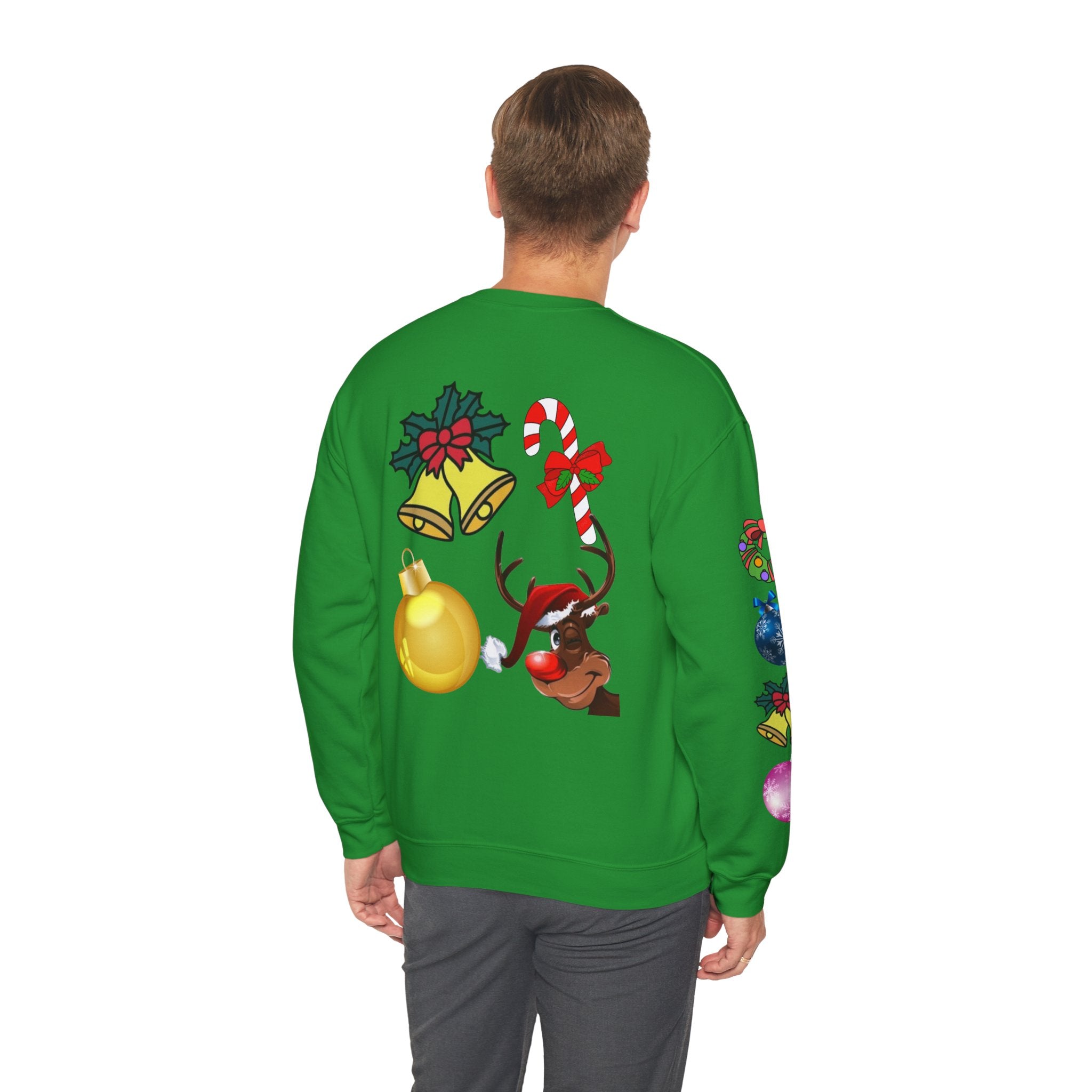 Festive Not-So-Ugly Christmas Unisex Heavy Blend™ Crewneck Sweatshirt