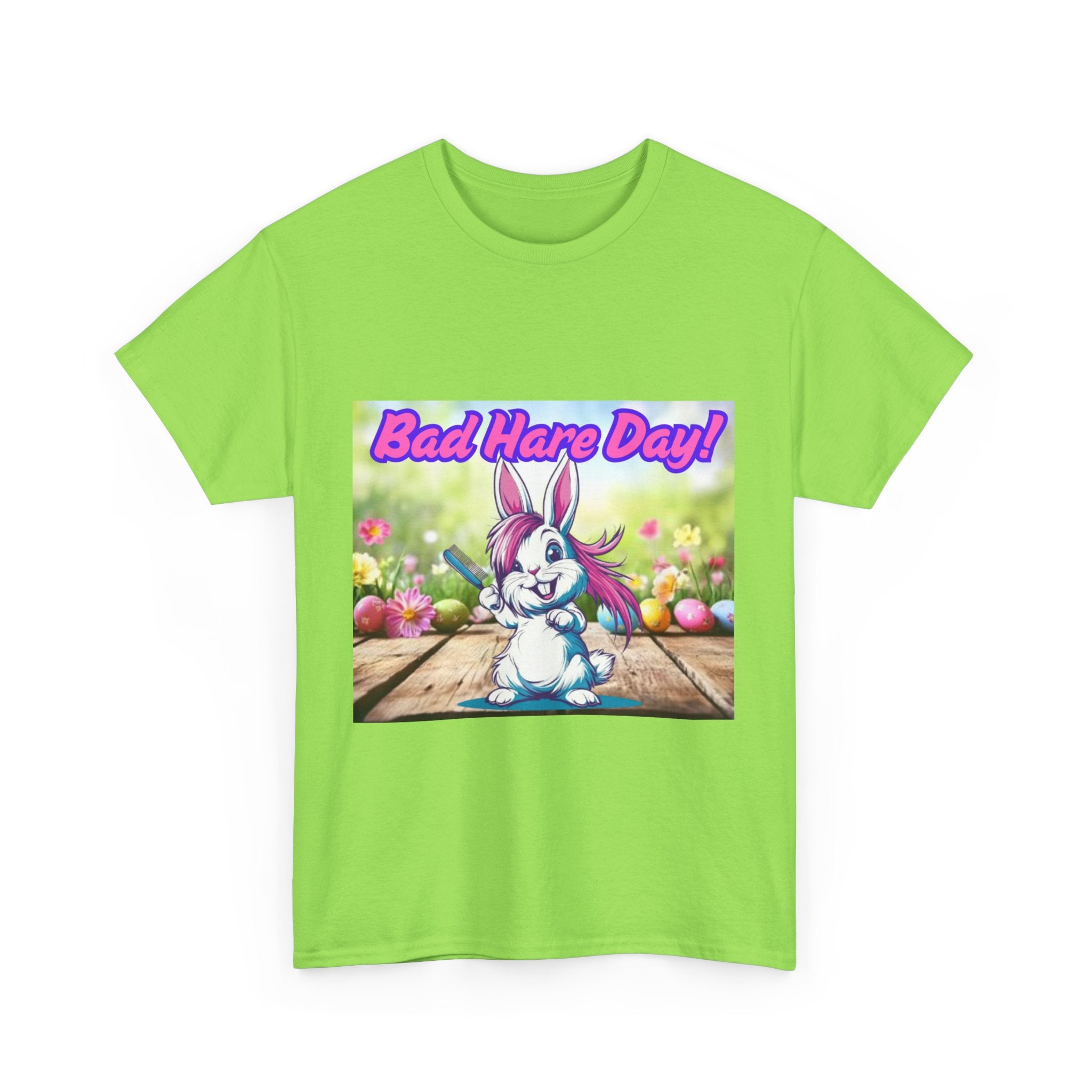 Bad Hare Day Unisex Heavy Cotton T-Shirt