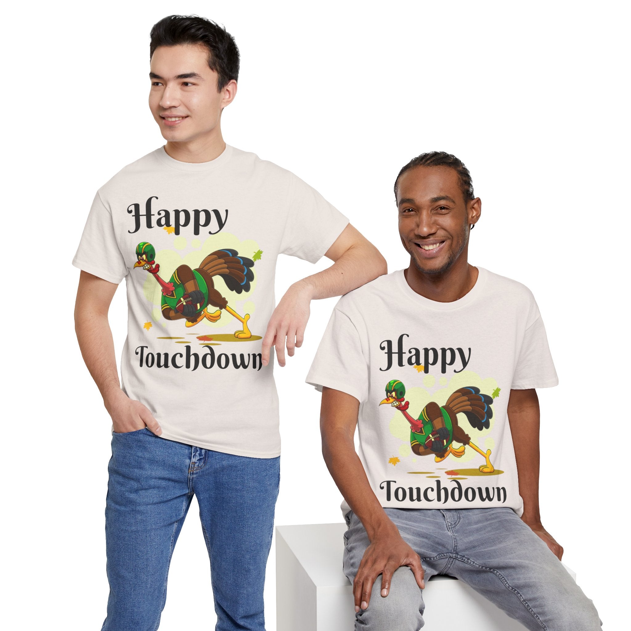 Happy Touchdown Unisex Heavy Cotton T-Shirt