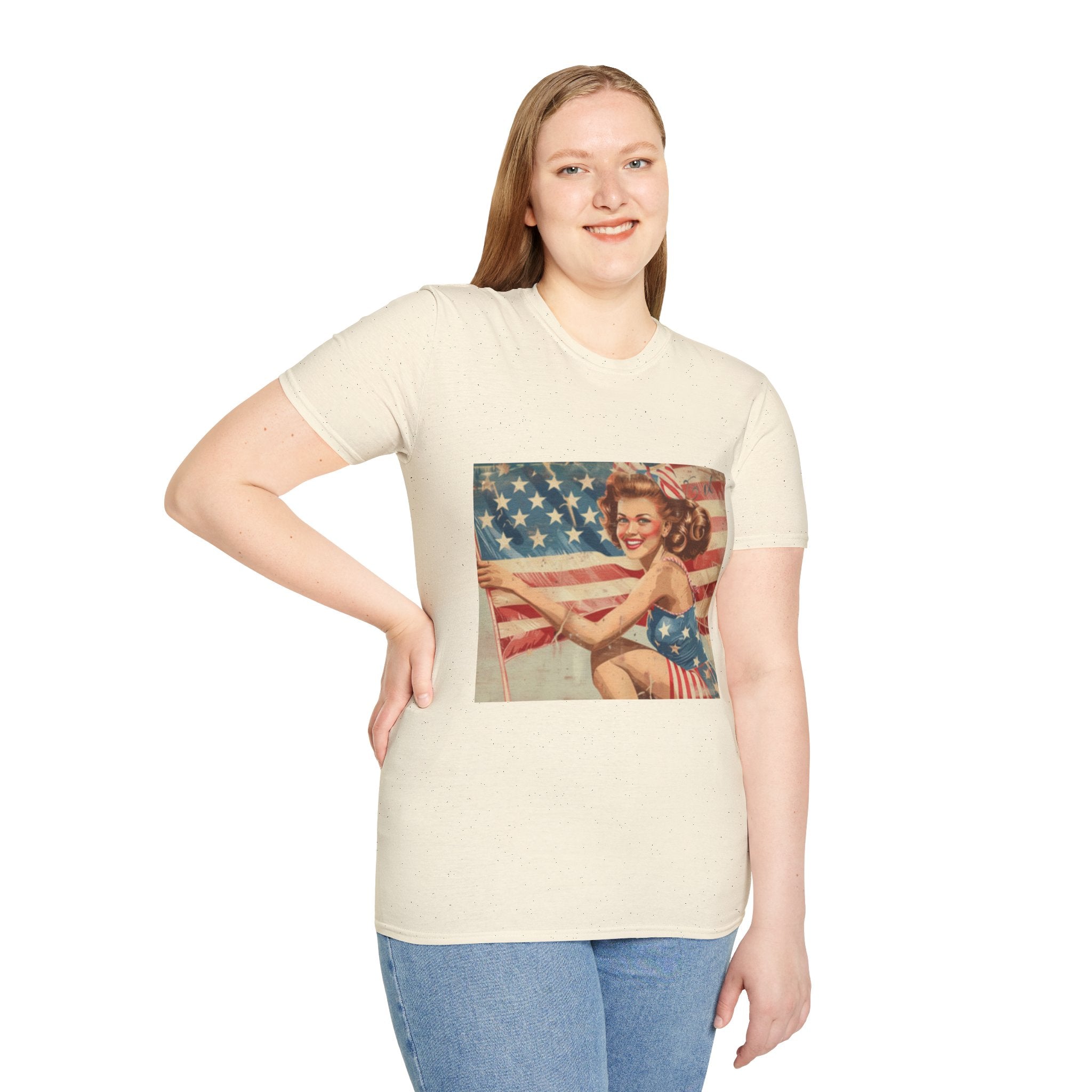 Vintage Americana Unisex Softstyle T-Shirt
