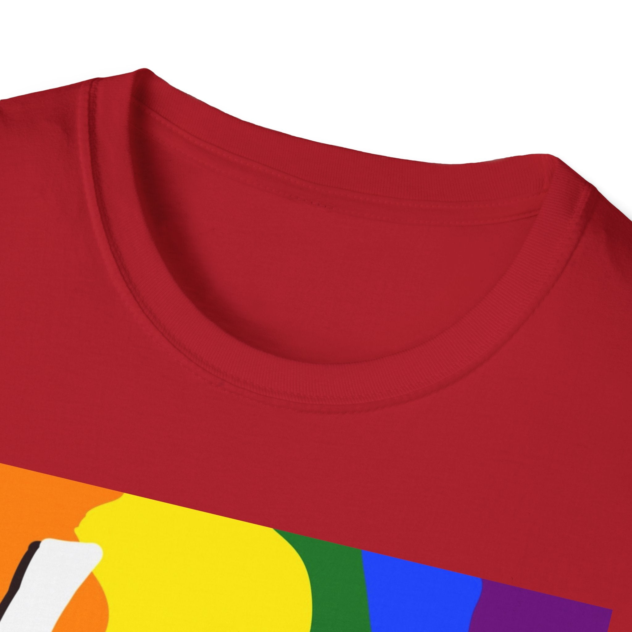 Colorful Pride Love is Love Unisex Softstyle T-Shirt