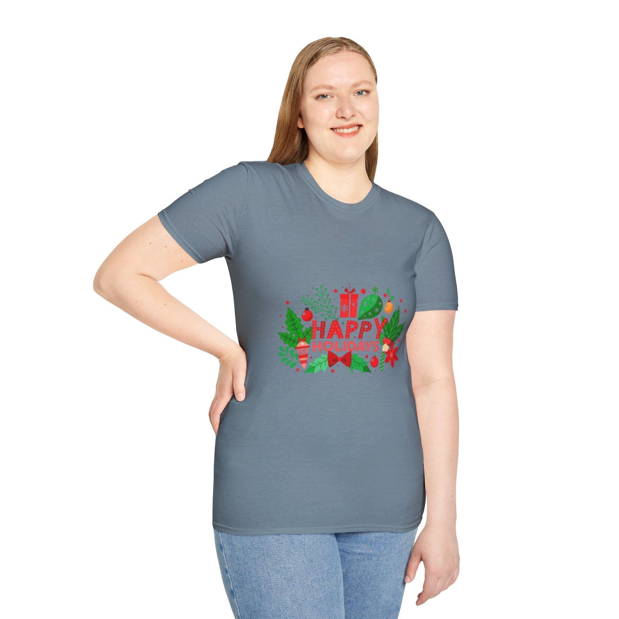 Happy Holidays Unisex Softstyle T-Shirt