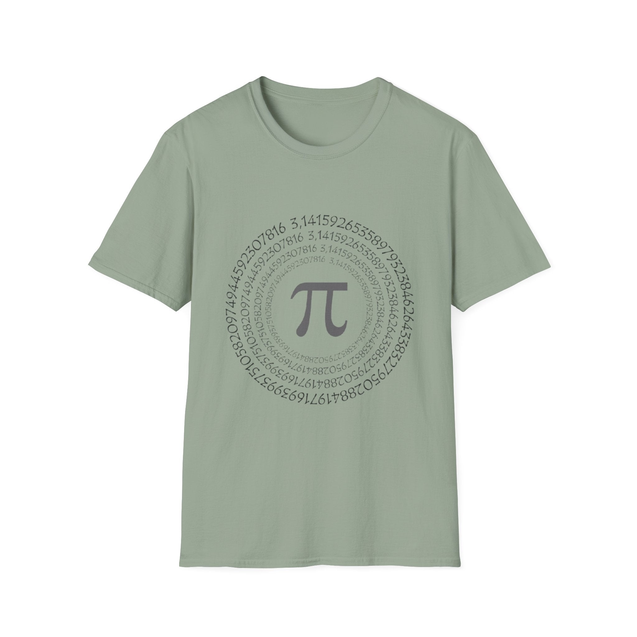Pi Day Themed Unisex Softstyle T-Shirt