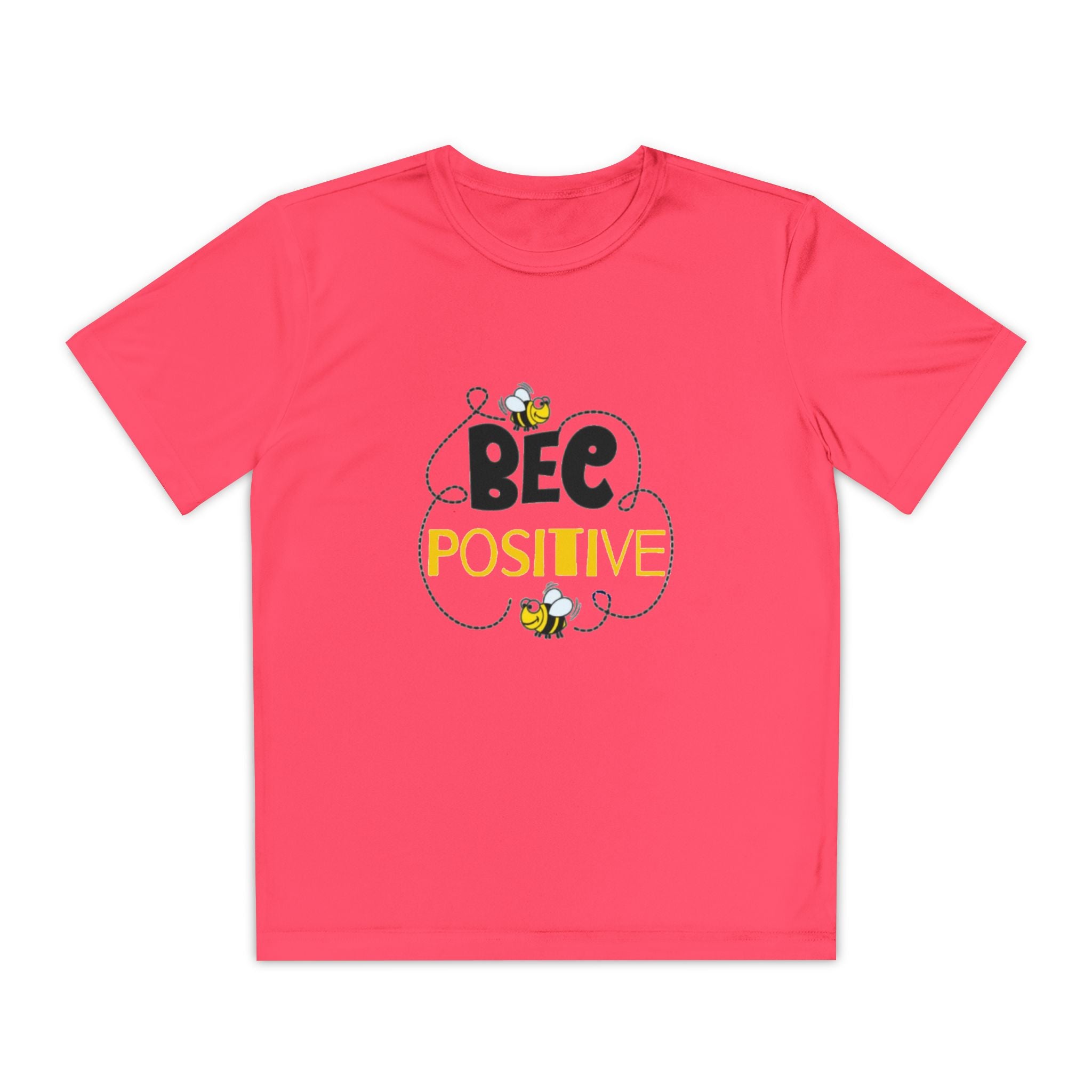 Bee Positive Youth Short Sleeve Competitor T-Shirt