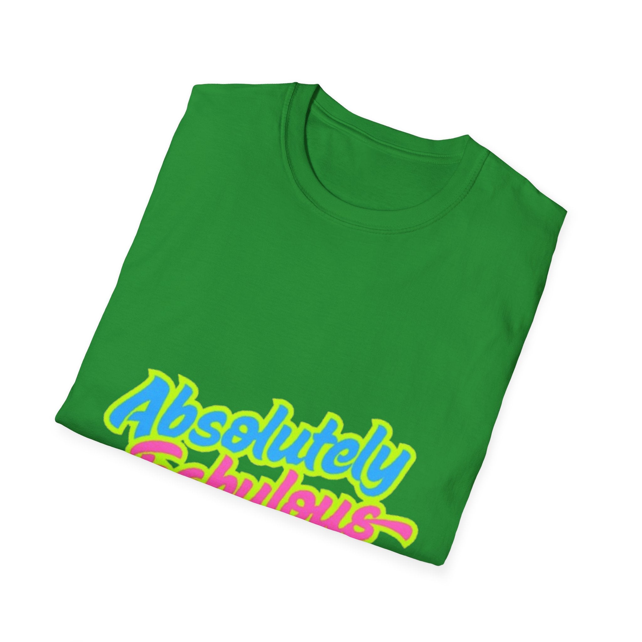 Absolutely Fabulous Teal/Pink Unisex Softstyle T-Shirt