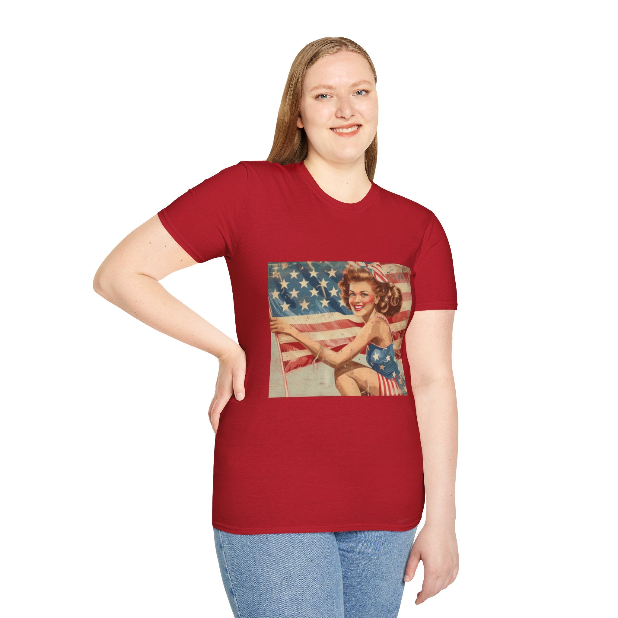 Vintage Americana Unisex Softstyle T-Shirt