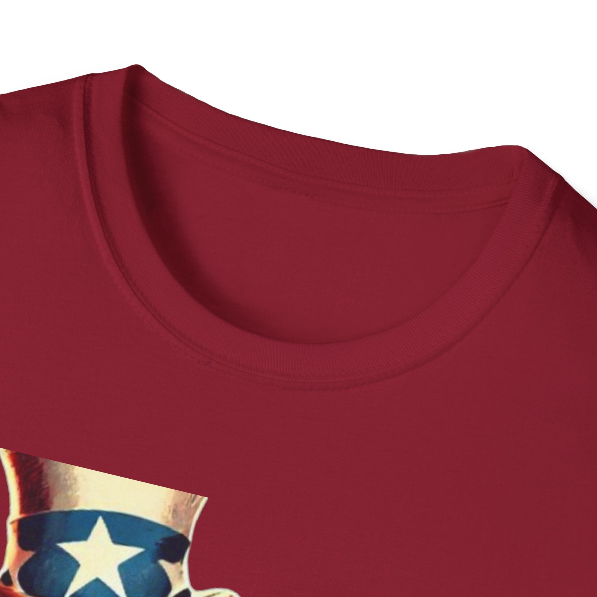 Patriotic Uncle Sam Unisex Softstyle T-Shirt
