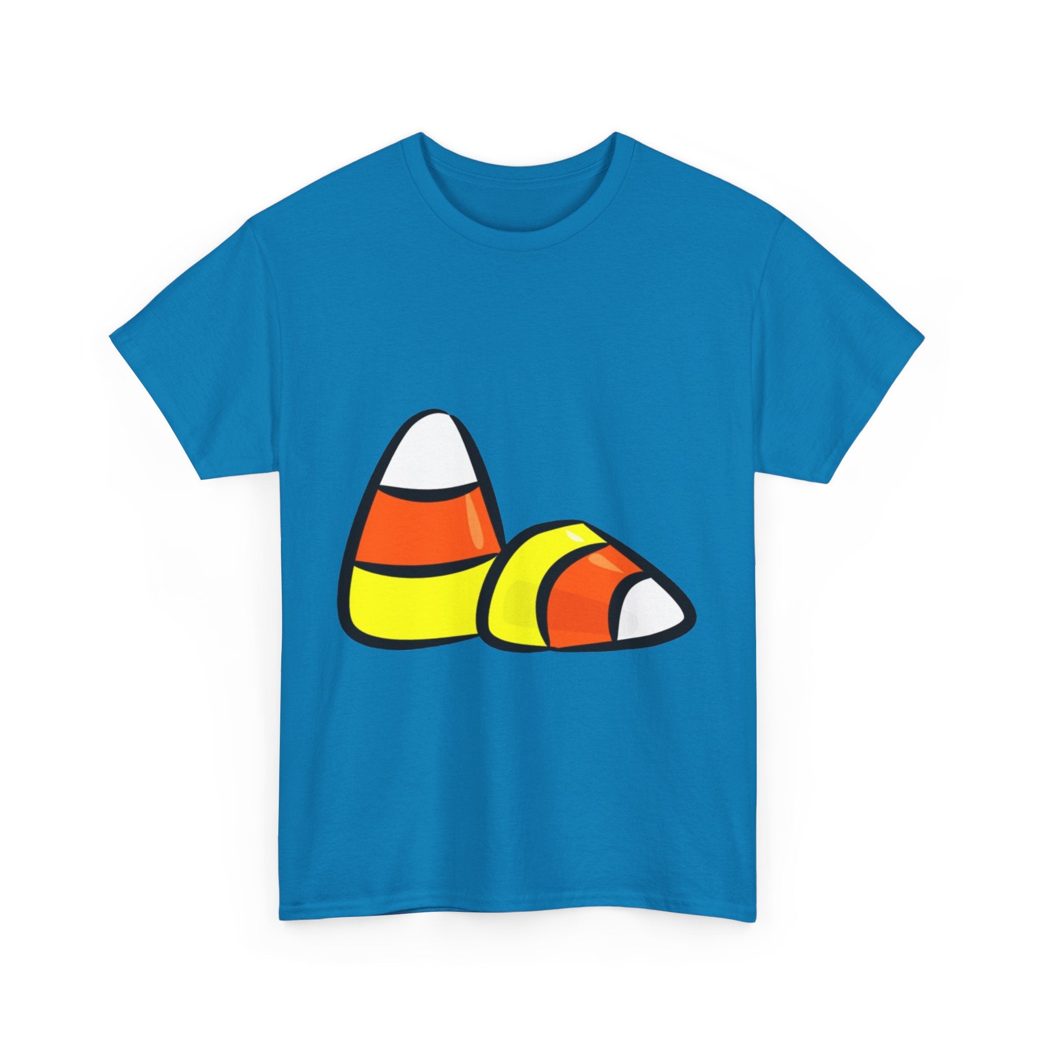 Halloween Candy Corn Unisex Heavy Cotton T-Shirt