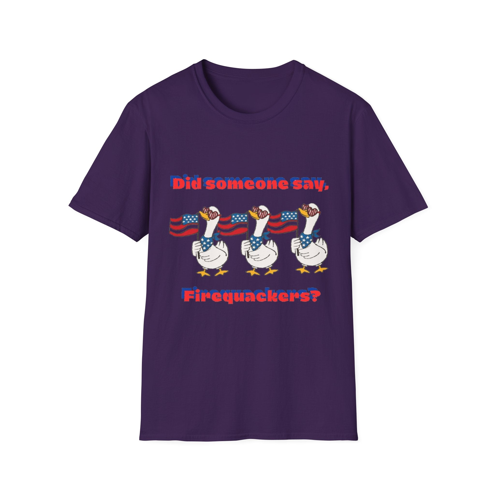 Firequackers Unisex Softstyle T-Shirt