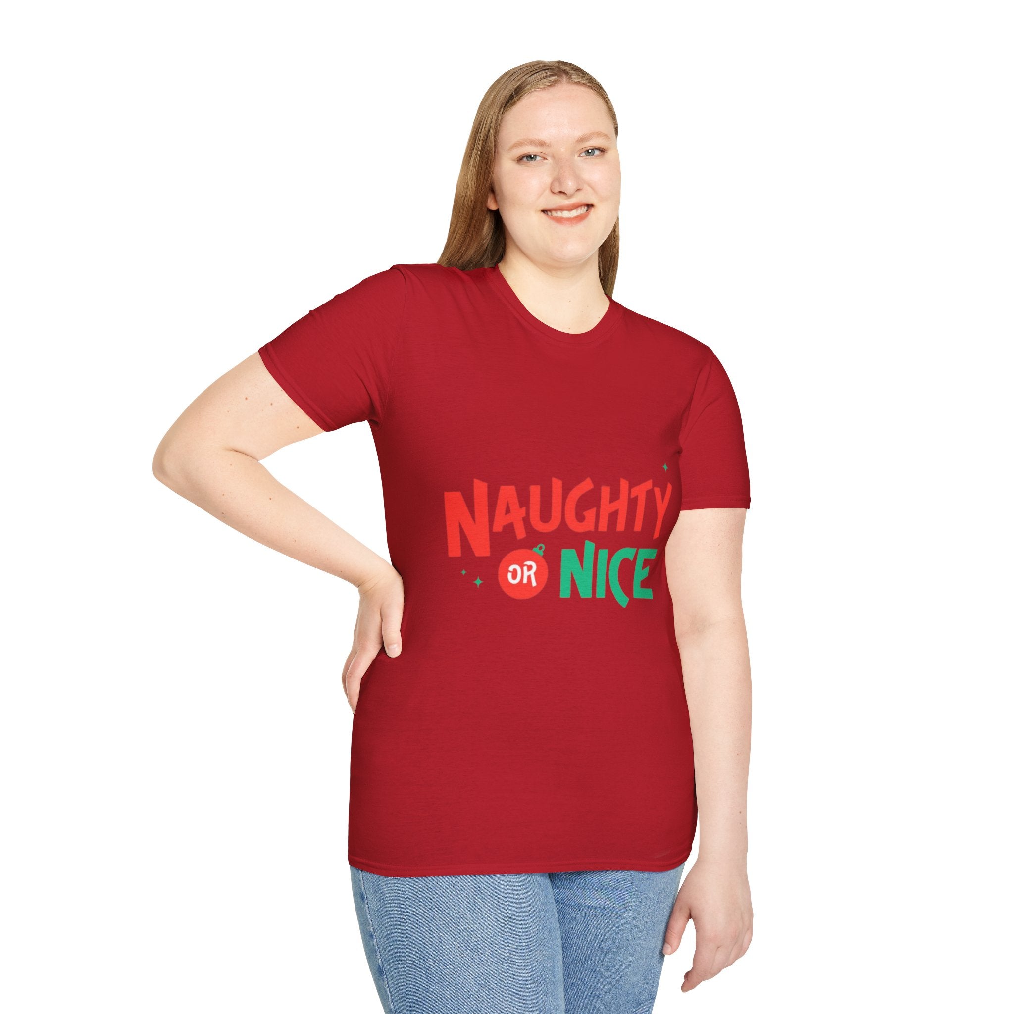 Naughty or Nice Unisex Softstyle T-Shirt