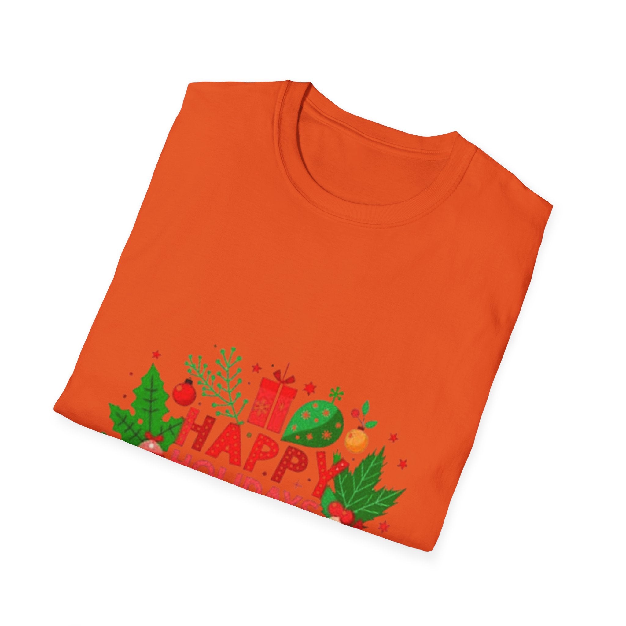 Happy Holidays Unisex Softstyle T-Shirt