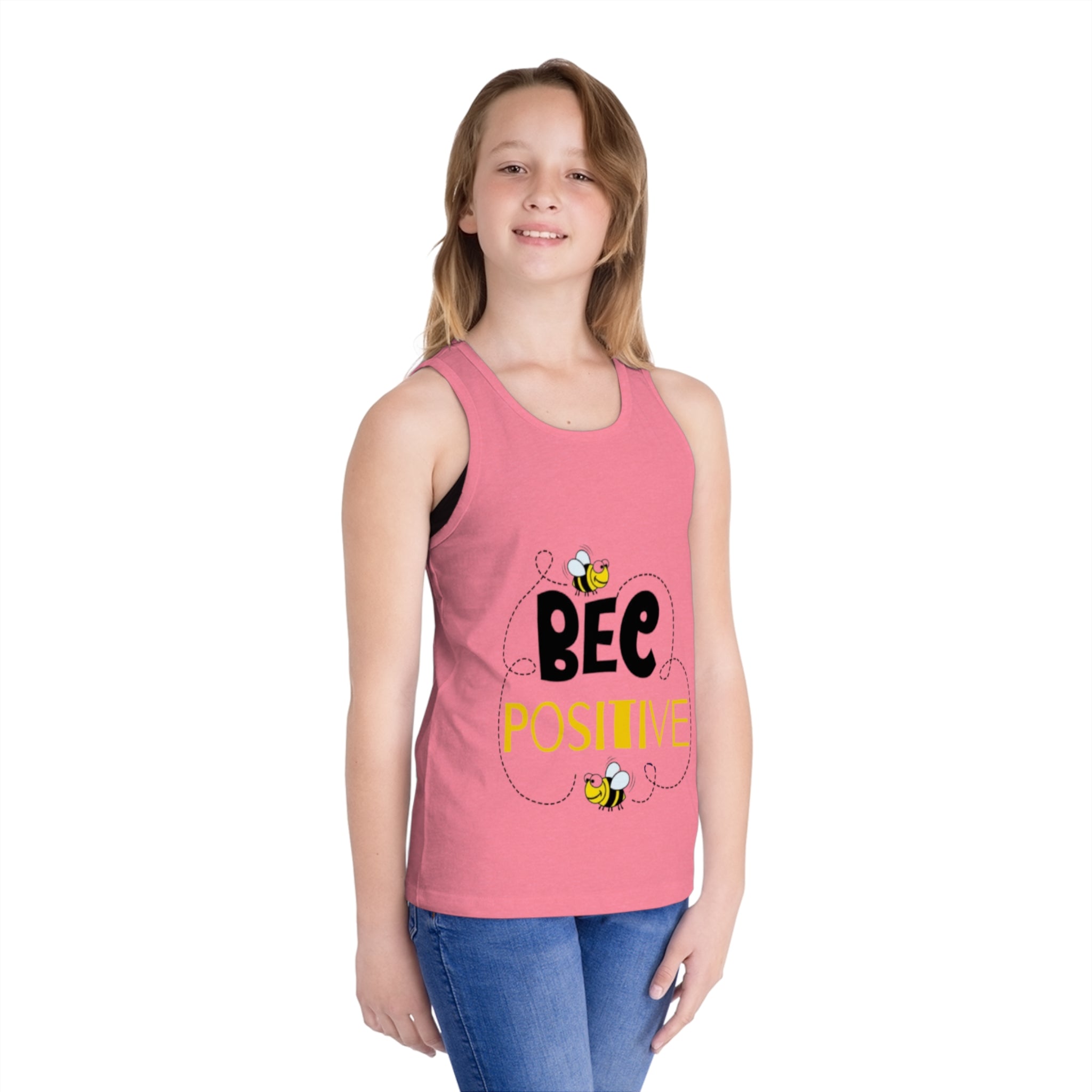 Bee Positive Kid's Jersey Tank Top
