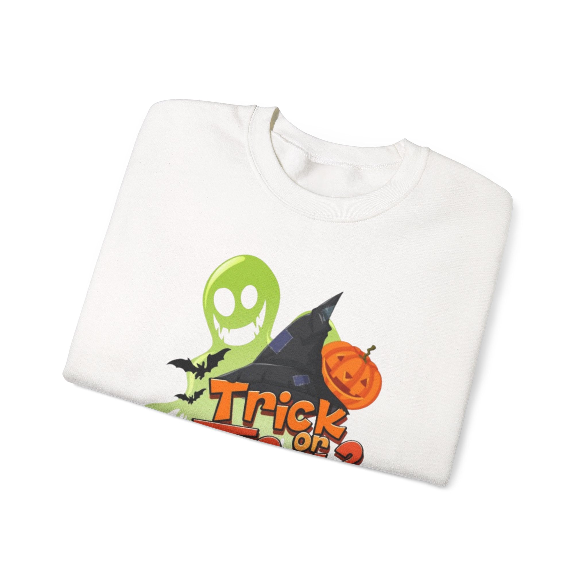 Halloween Trick or Treat Unisex Heavy Blend™ Crewneck Sweatshirt