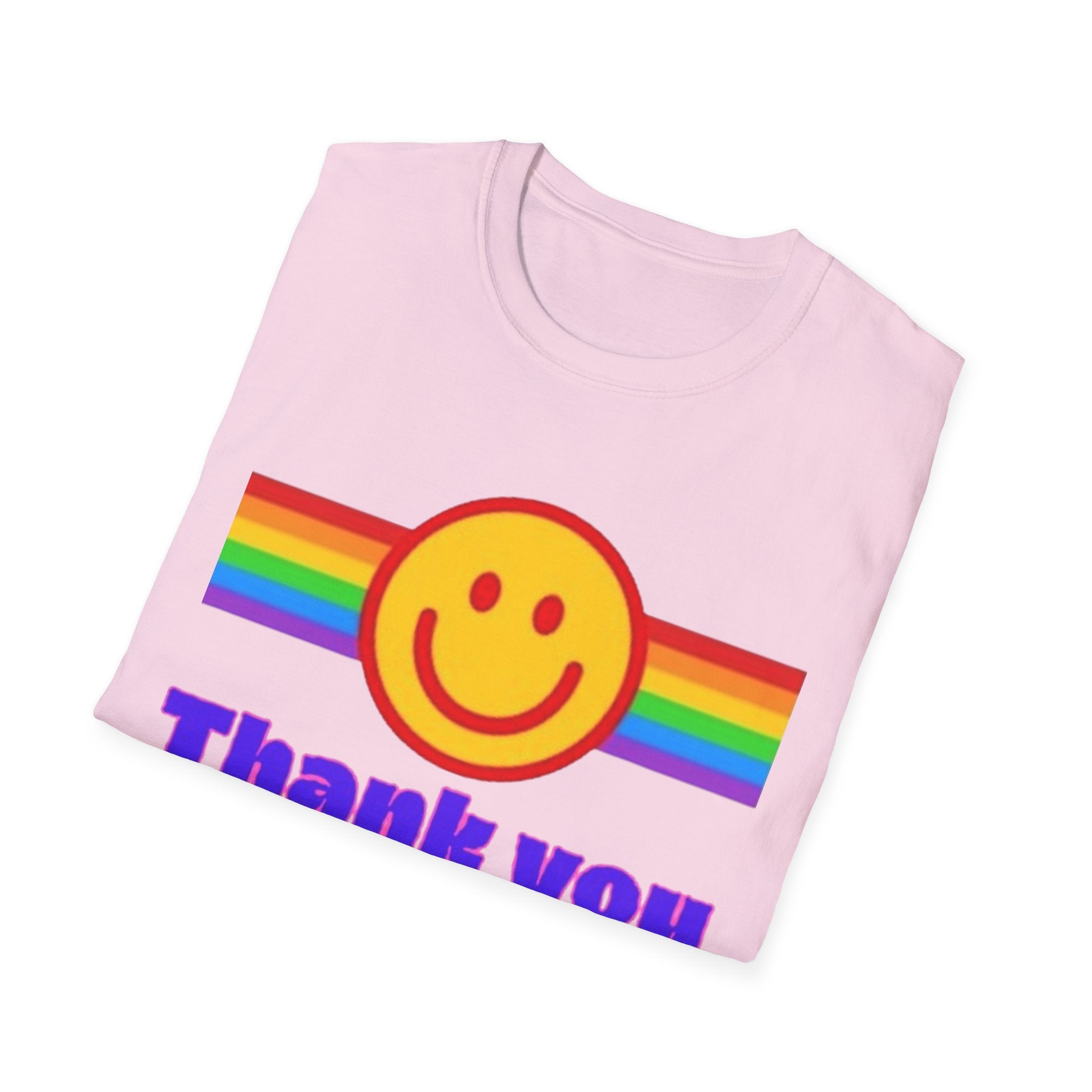 Thank You Have A Gay Day Unisex Softstyle T-Shirt