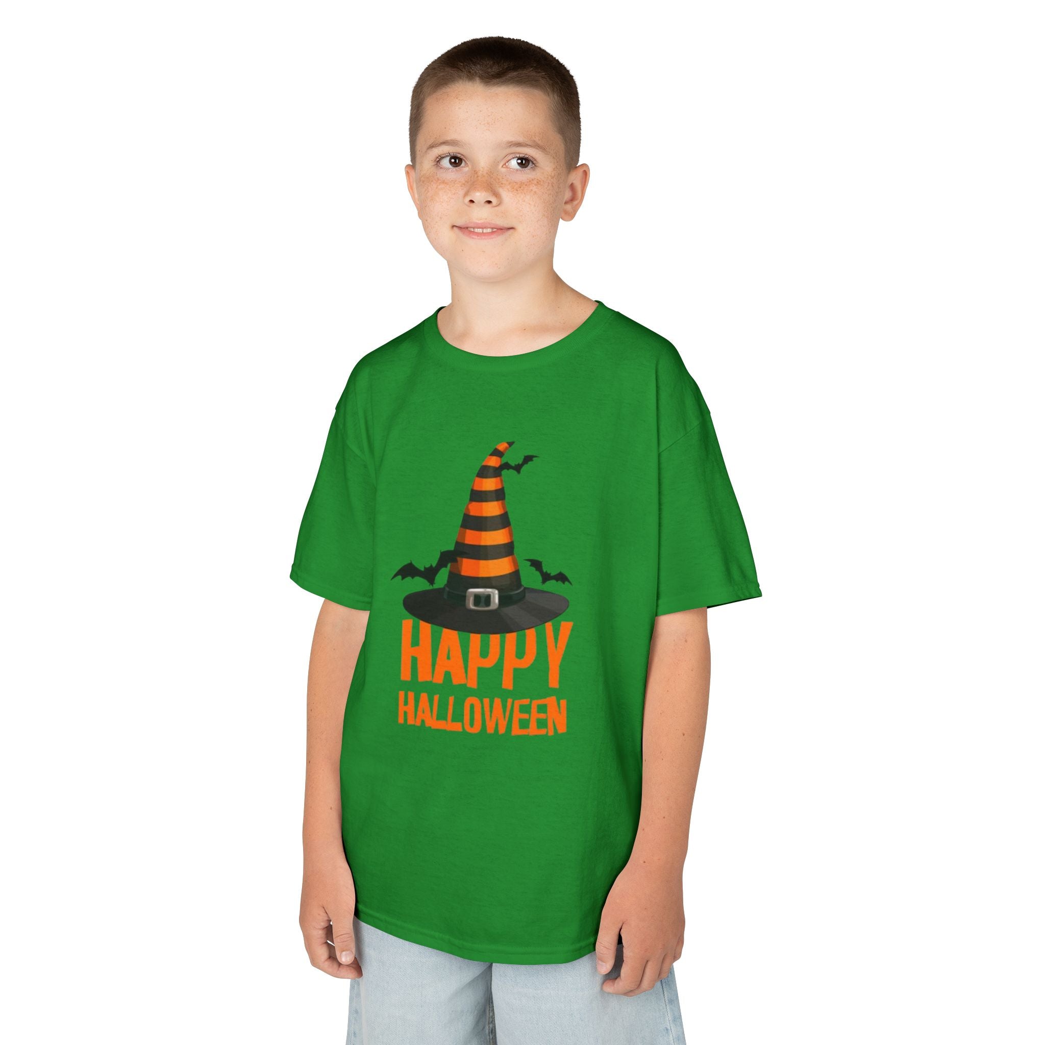 Happy Halloween Kids Heavy Cotton T-Shirt