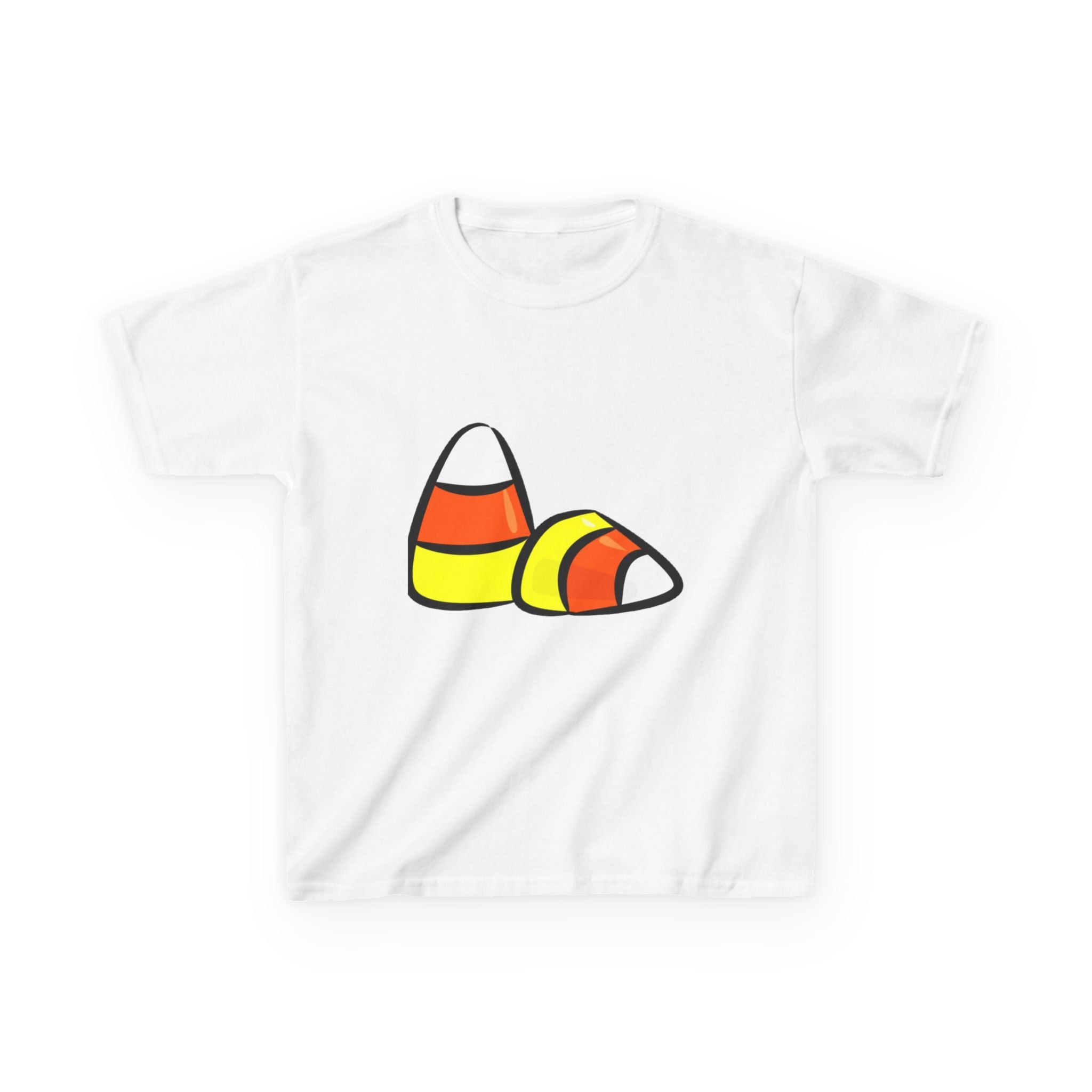 Halloween Candy Corn Kids Heavy Cotton™ Short Sleeve T-Shirt