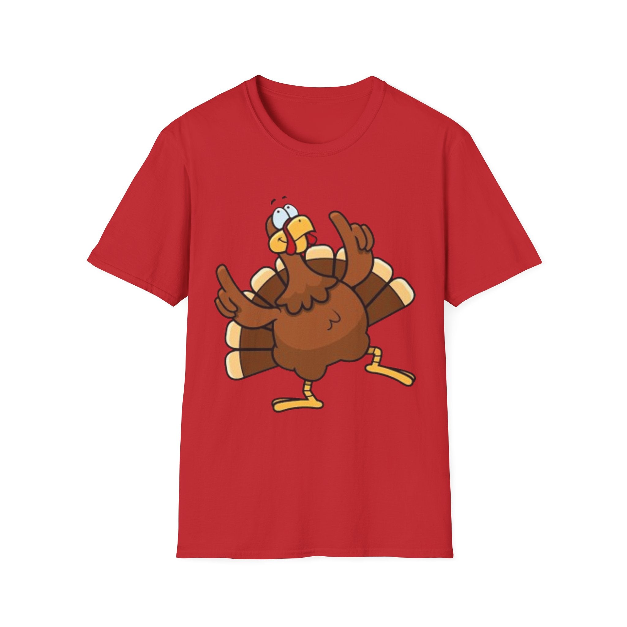 Thanksgiving Turkey Unisex Softstyle T-Shirt