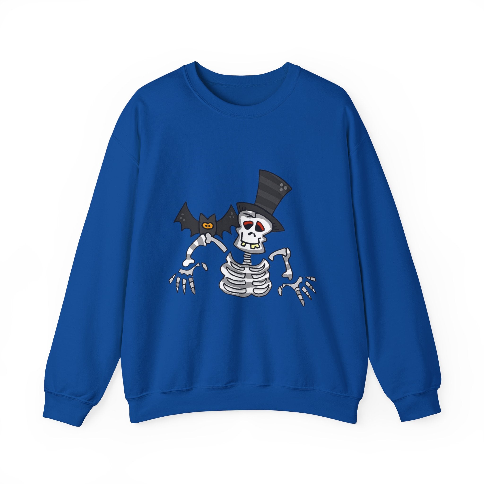 Halloween Skeleton Unisex Crewneck Sweatshirt