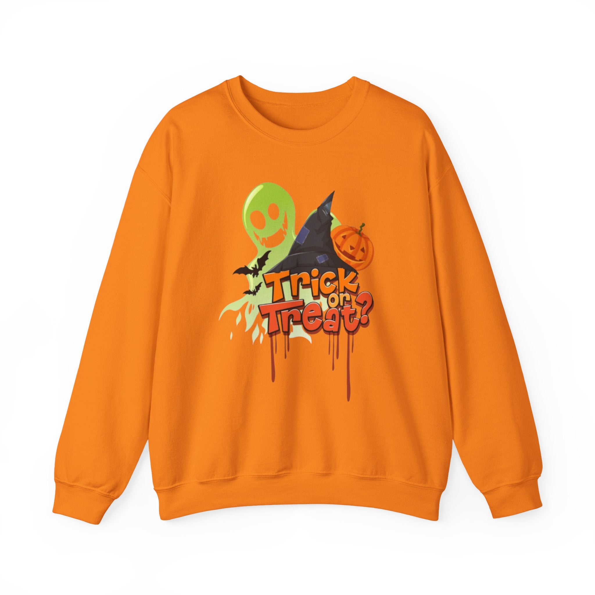 Halloween Trick or Treat Unisex Heavy Blend™ Crewneck Sweatshirt