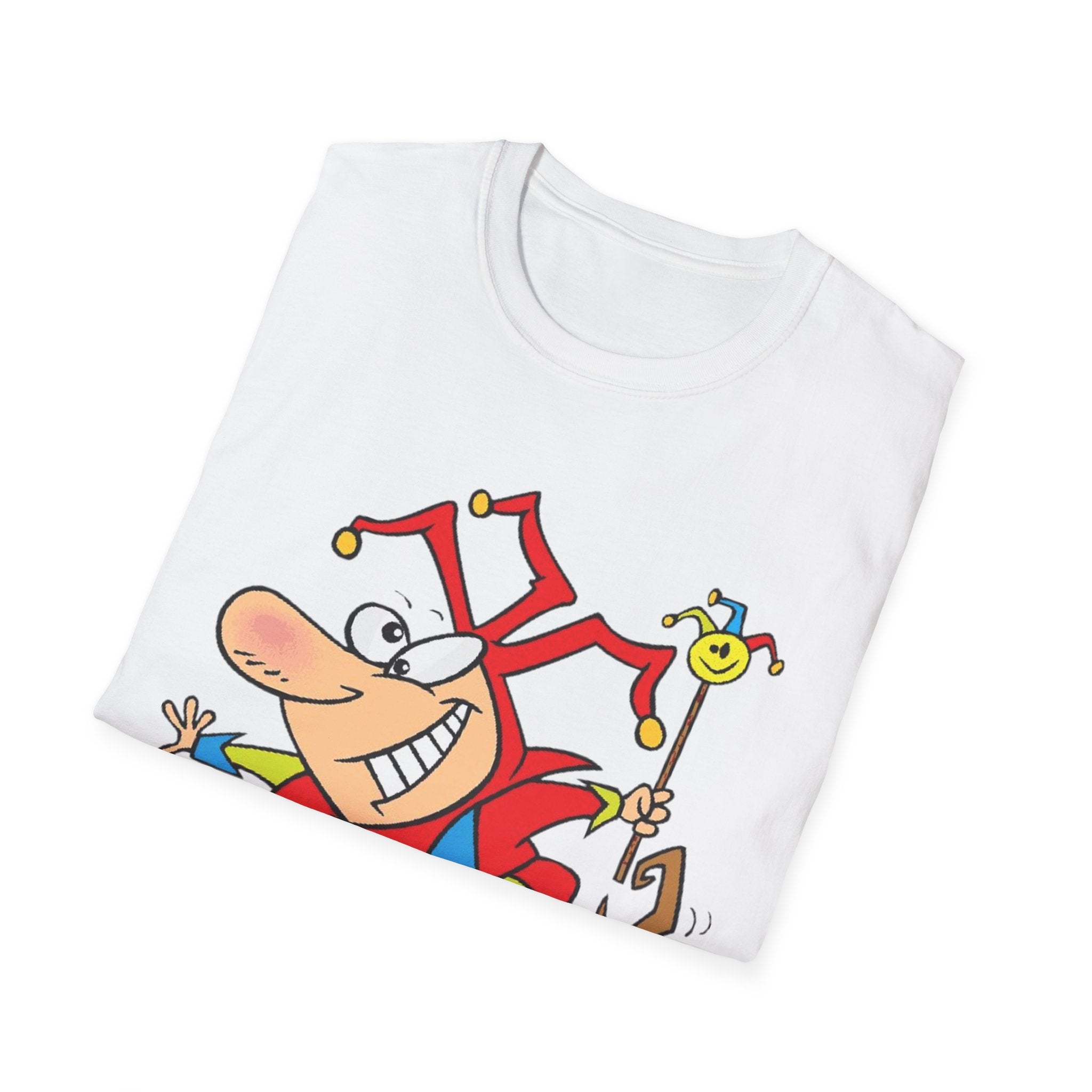 Funny Jester Unisex Softstyle T-Shirt