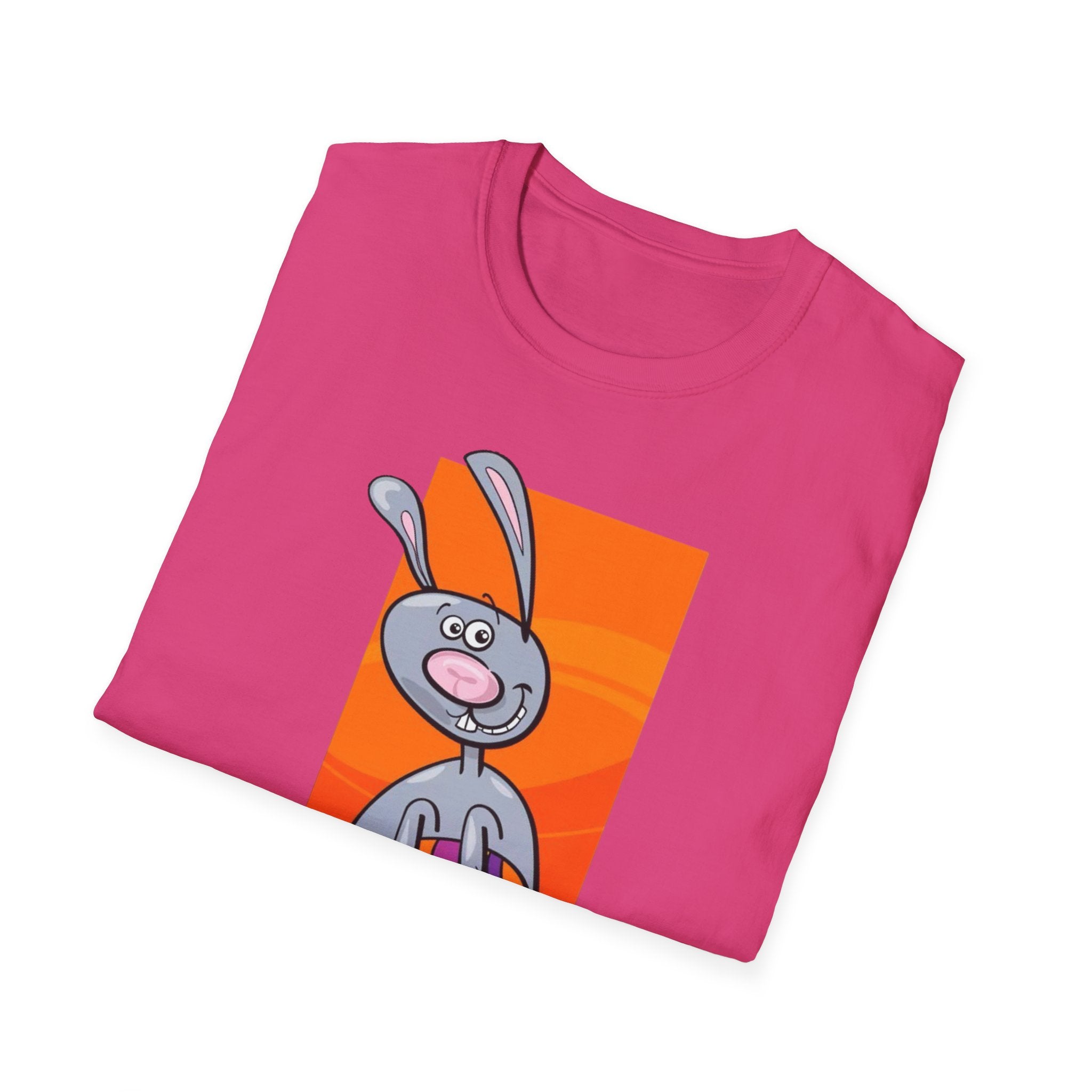 So Egg-cited Bunny Unisex Softstyle T-Shirt