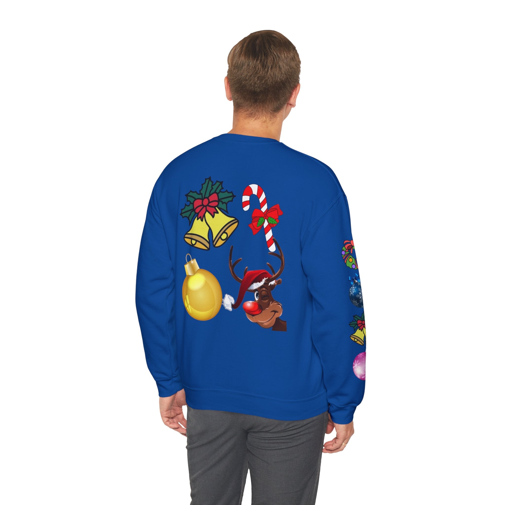 Festive Not-So-Ugly Christmas Unisex Heavy Blend™ Crewneck Sweatshirt