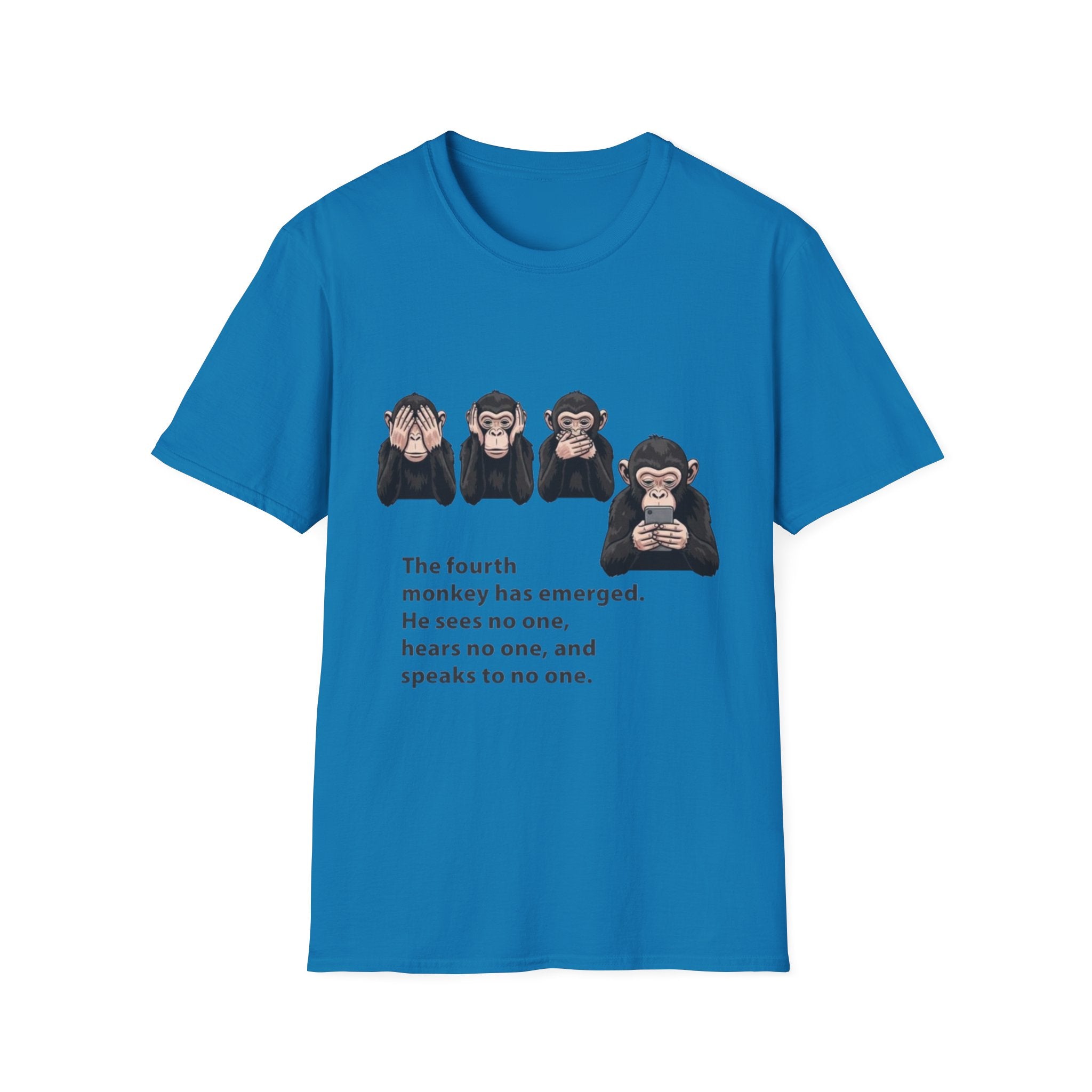 Four Monkeys Unisex Softstyle T-Shirt