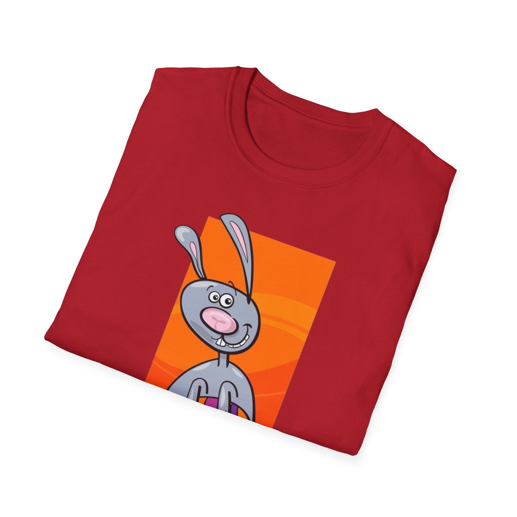 So Egg-cited Bunny Unisex Softstyle T-Shirt