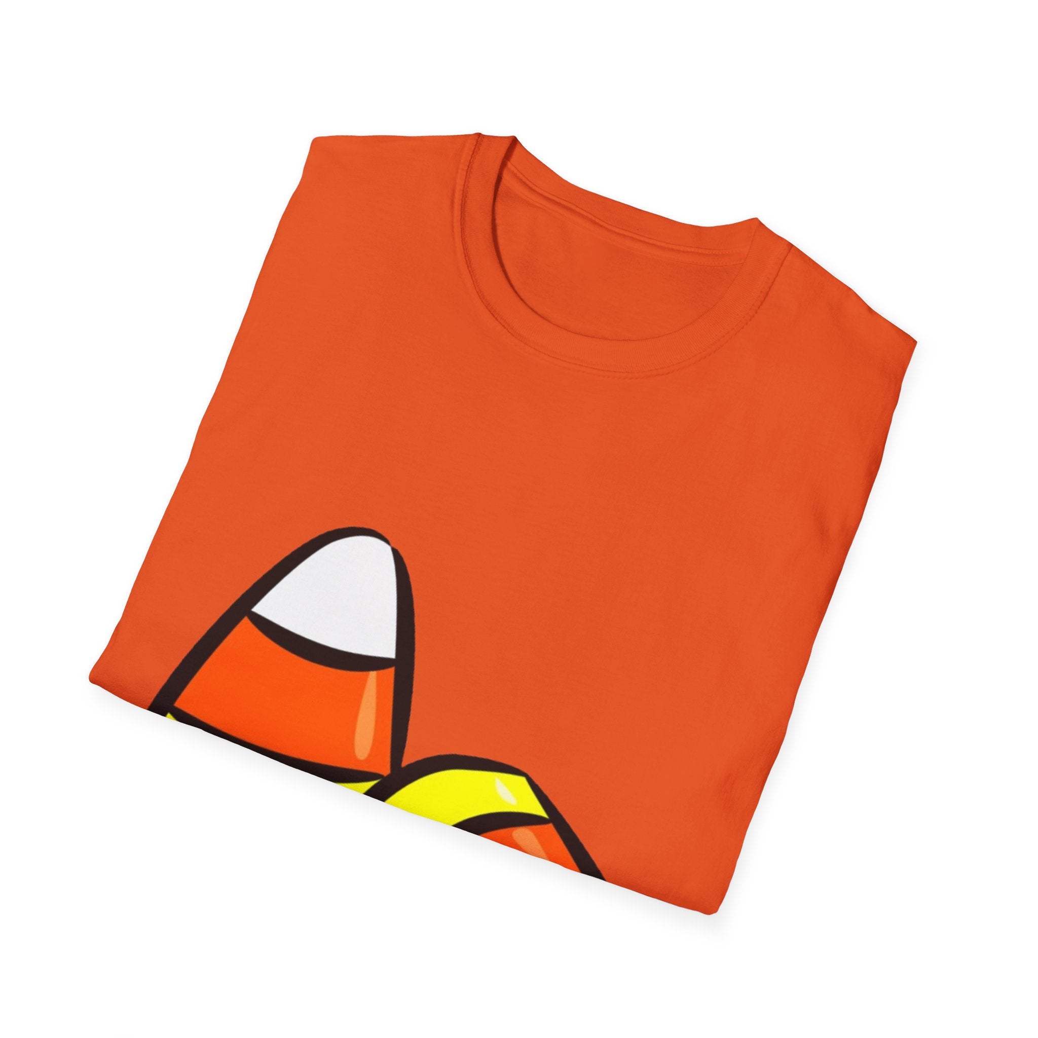 Halloween Candy Corn Unisex Softstyle T-Shirt