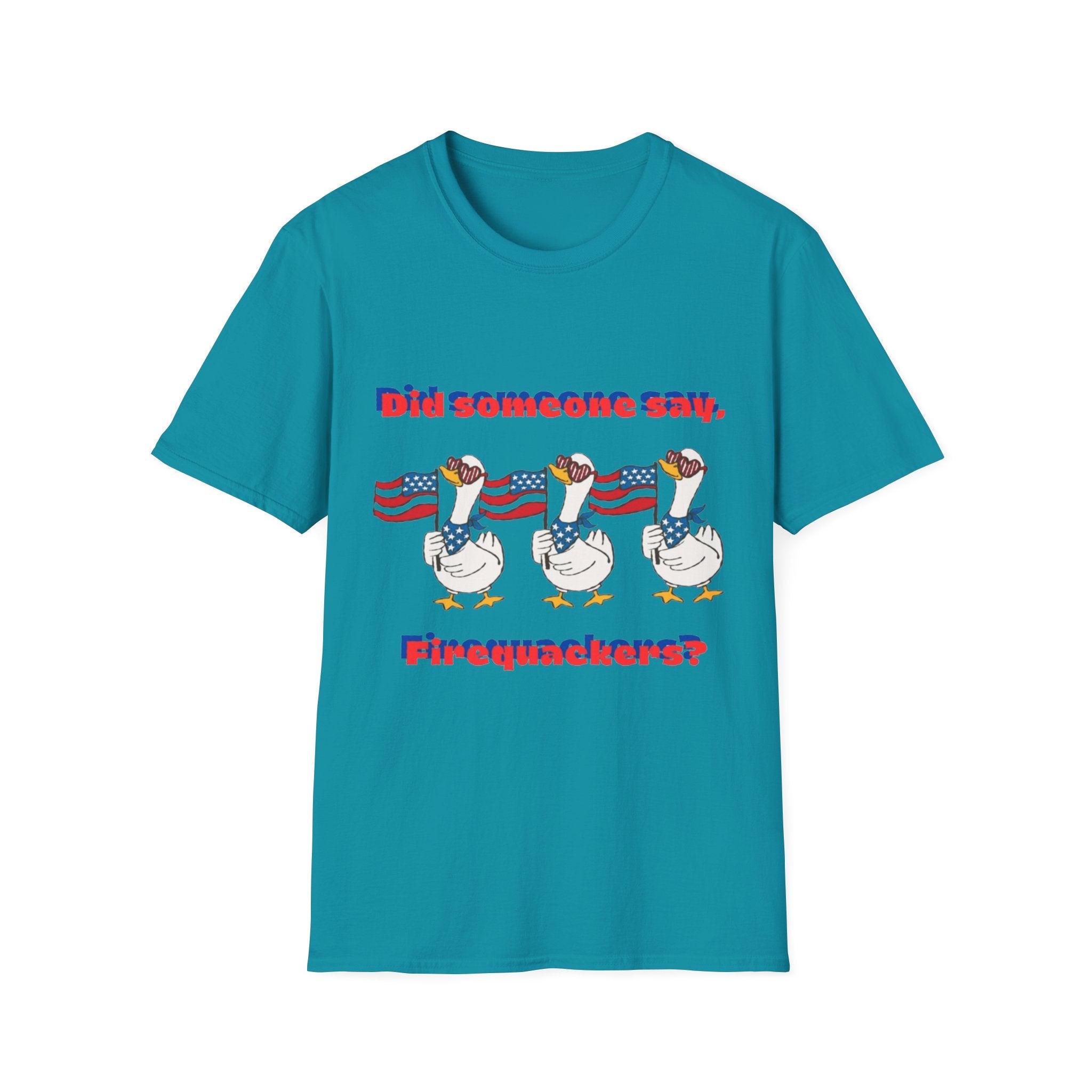Firequackers Unisex Softstyle T-Shirt