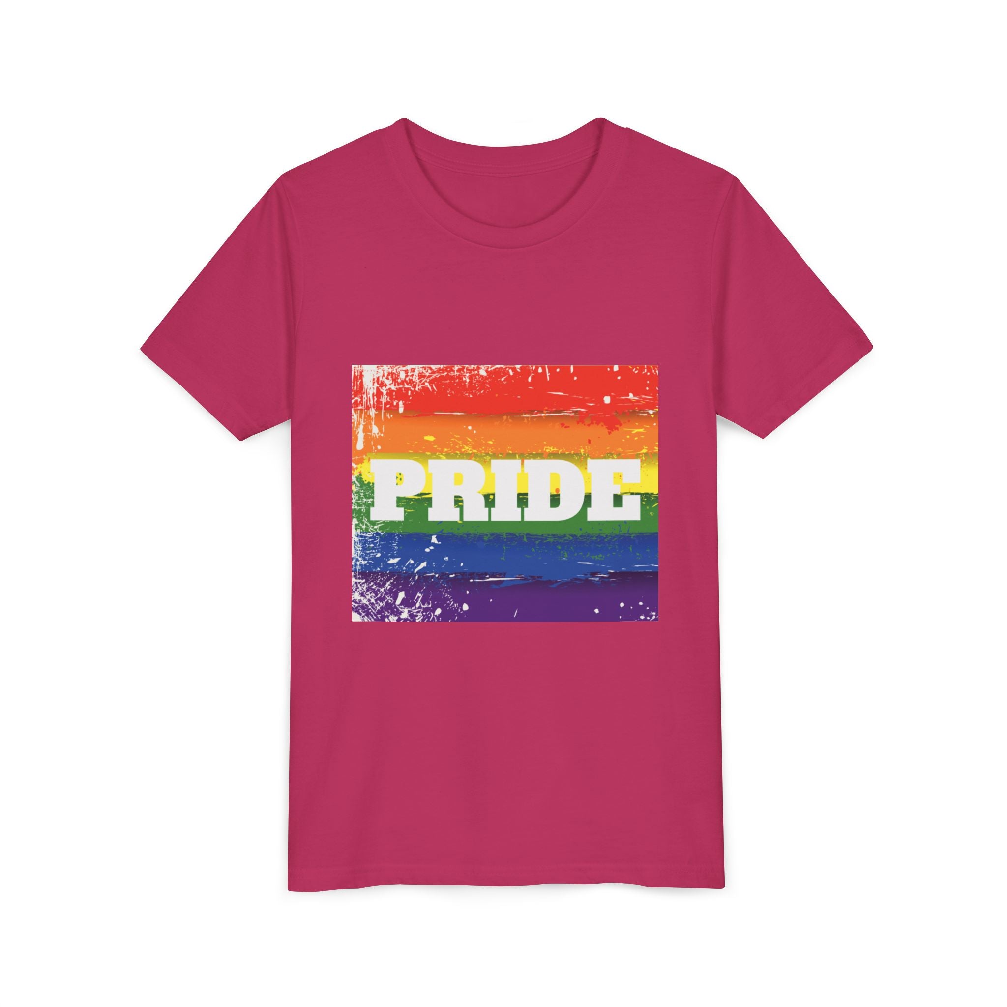 Pride Rainbow Youth Short Sleeve T-Shirt