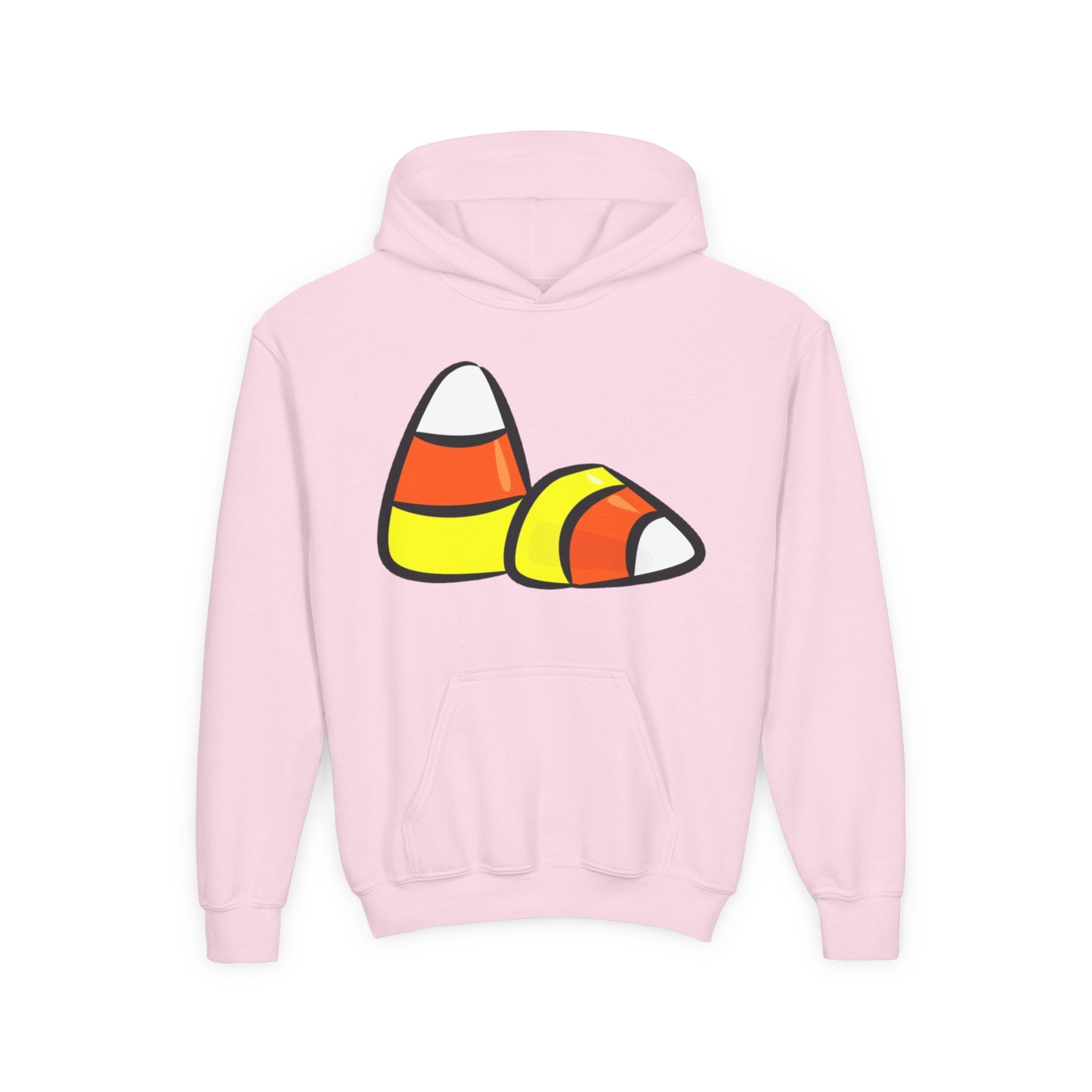 Halloween Candy Corn Youth Heavy Blend Hooded Sweatshirt