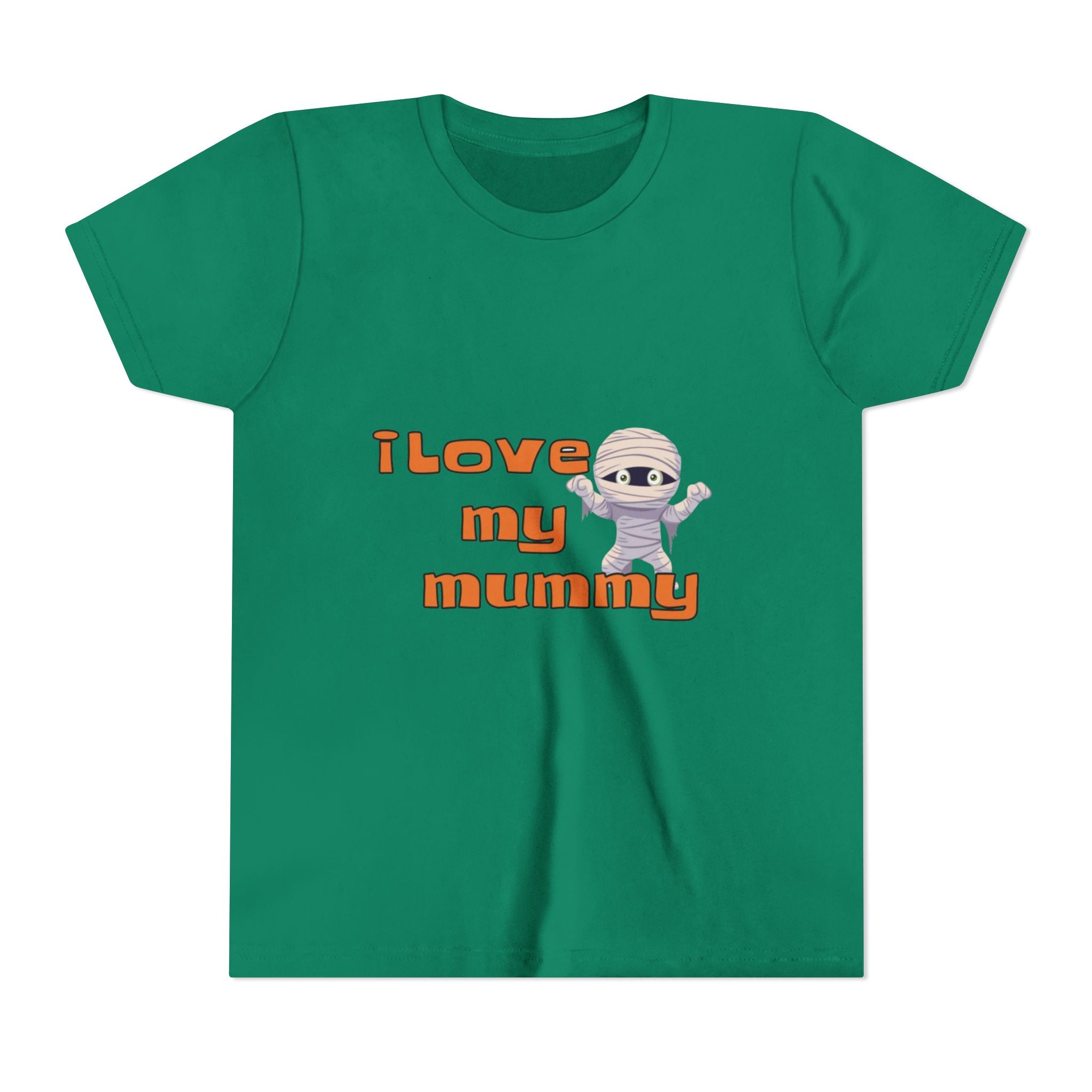 I Love My Mummy Youth Short Sleeve T-Shirt