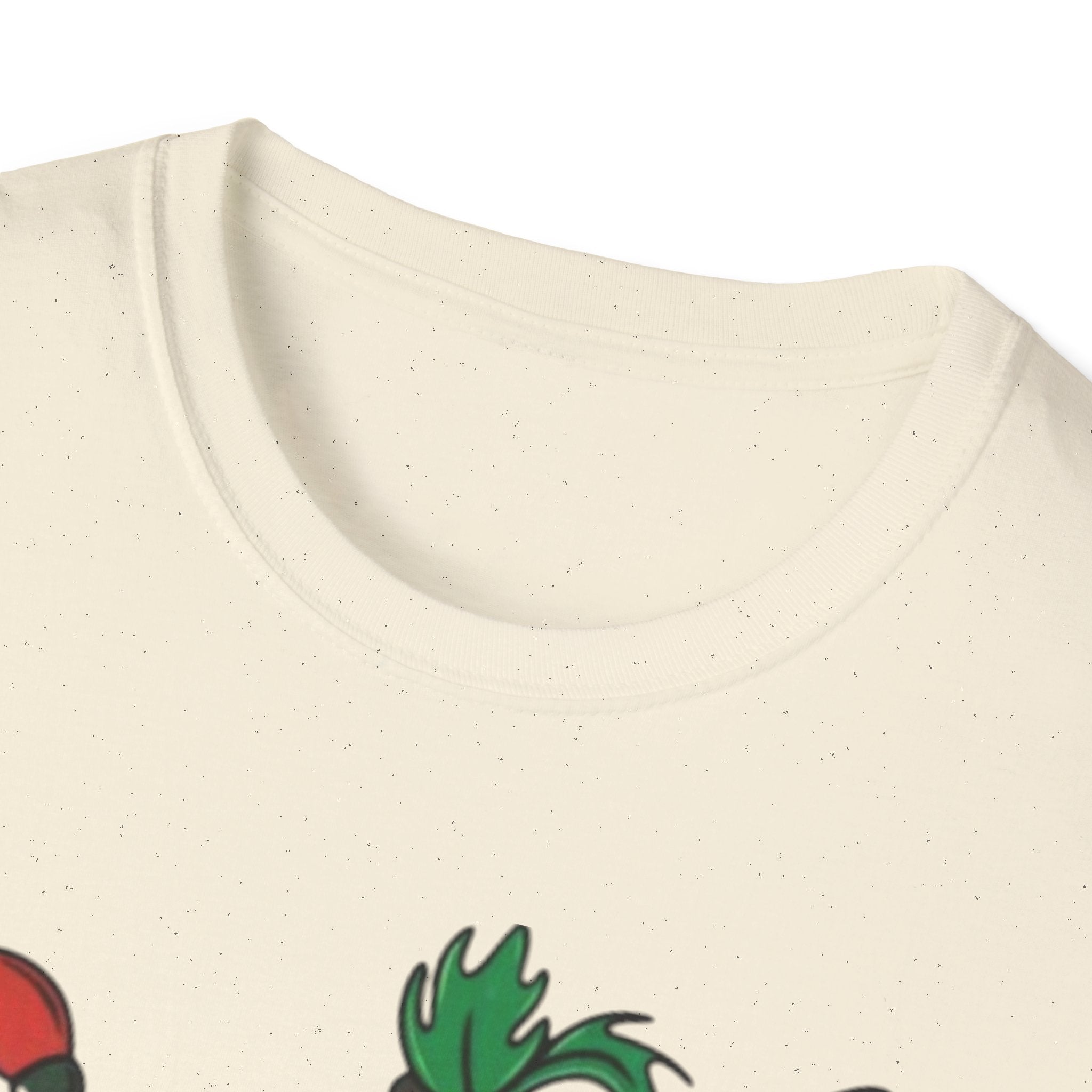 Festive Reindeer Unisex Softstyle T-Shirt