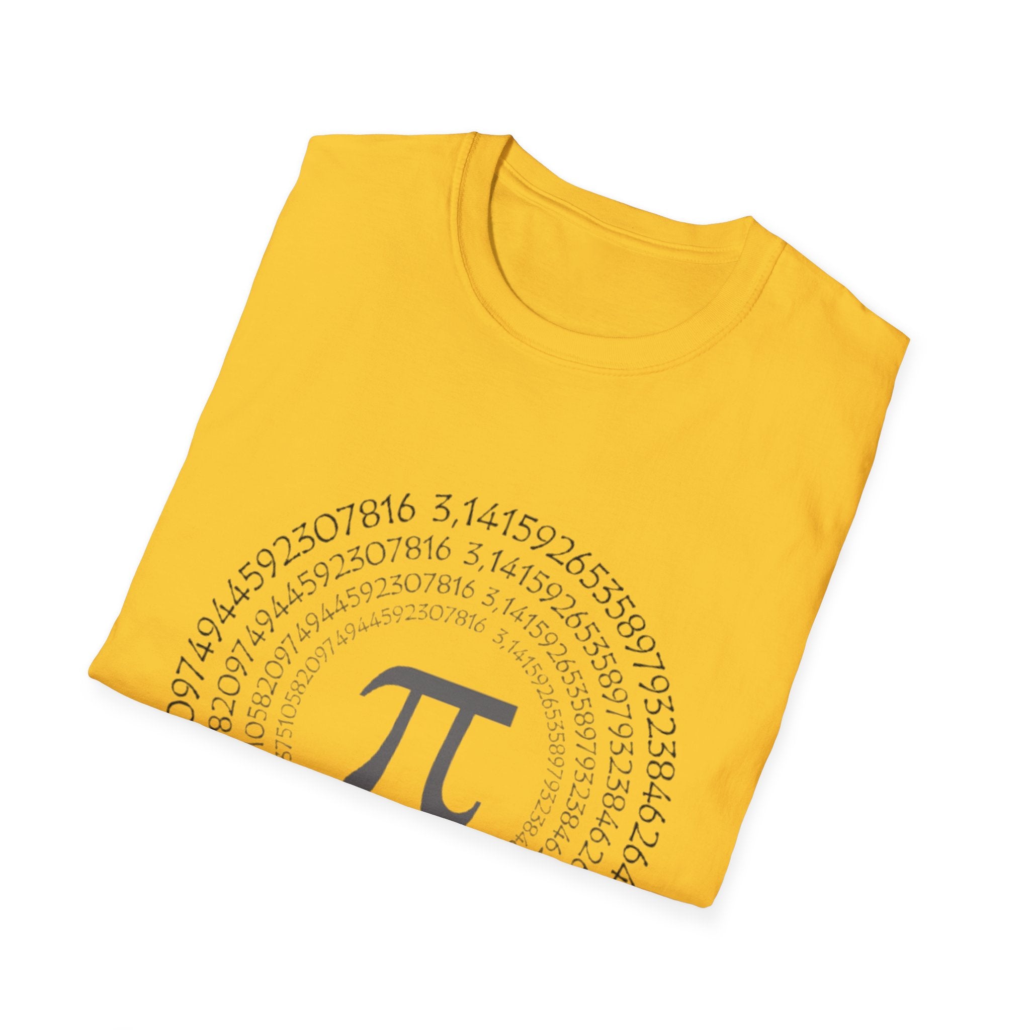 Pi Day Themed Unisex Softstyle T-Shirt