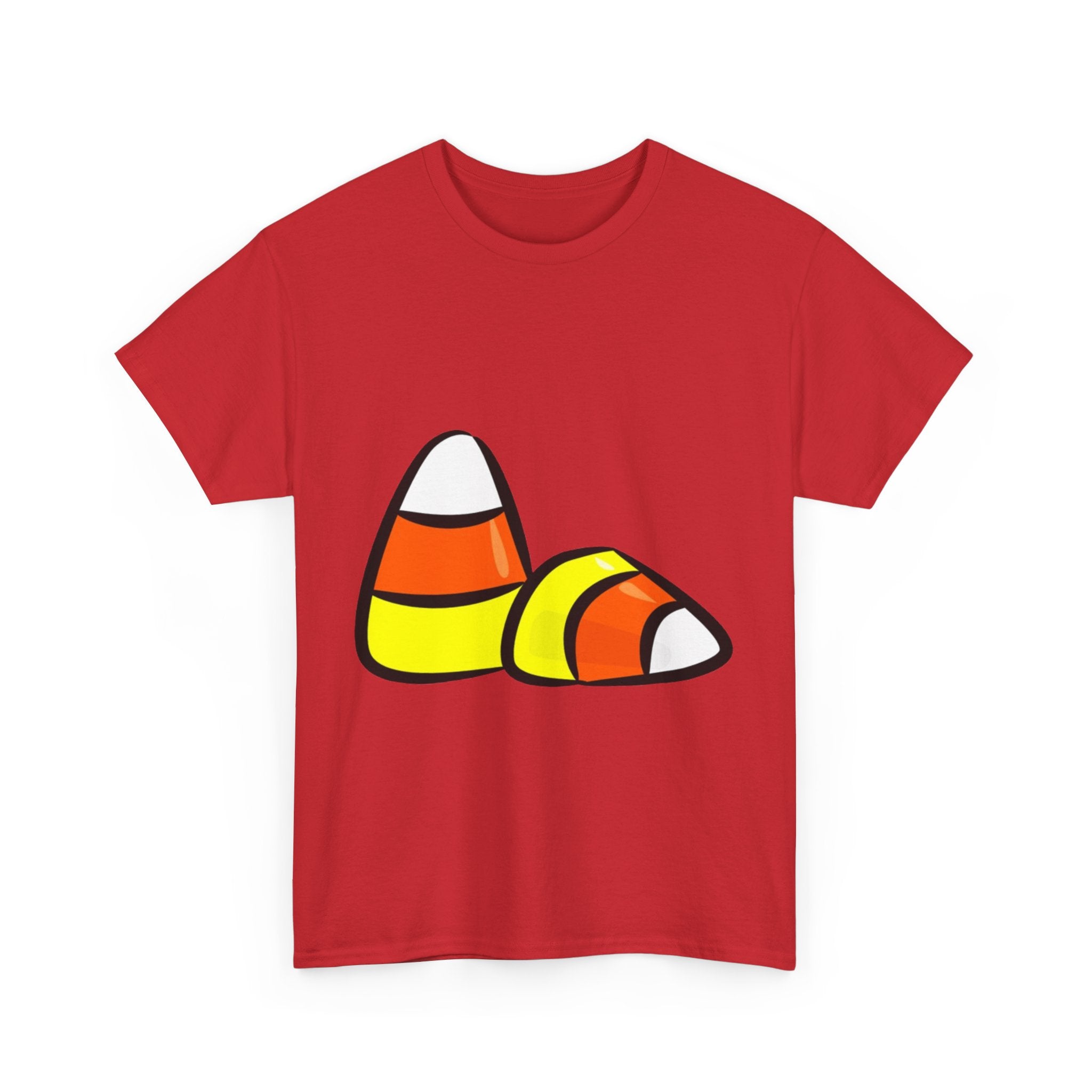 Halloween Candy Corn Unisex Heavy Cotton T-Shirt
