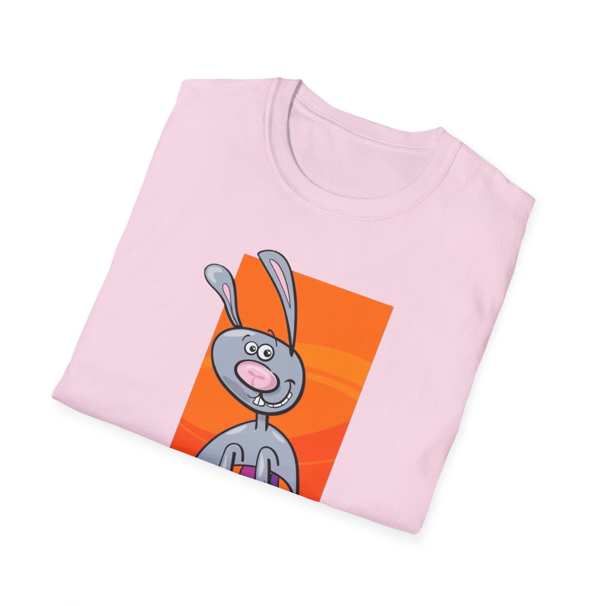 So Egg-cited Bunny Unisex Softstyle T-Shirt