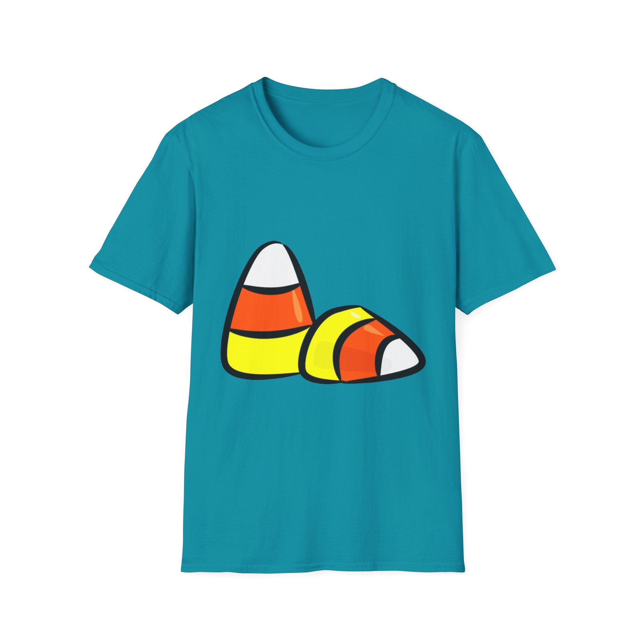 Halloween Candy Corn Unisex Softstyle T-Shirt